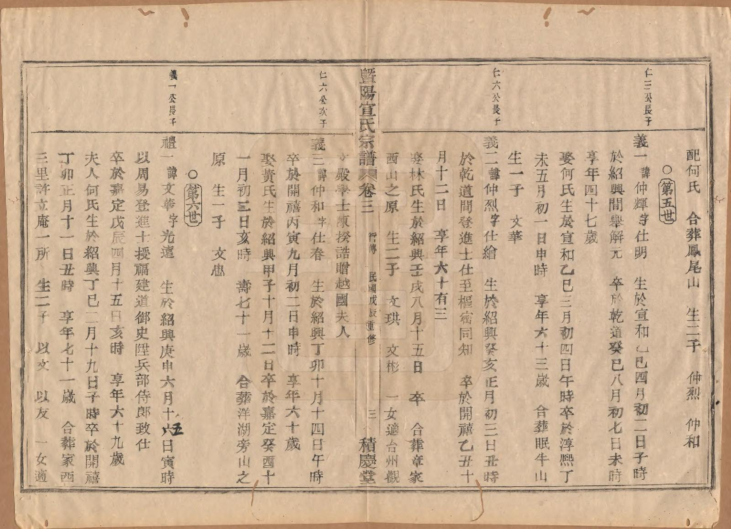 GTJP1918.宣.浙江诸暨.暨阳大部乡宣田宣氏宗谱四卷.民国十七年（1928）_003.pdf_第3页