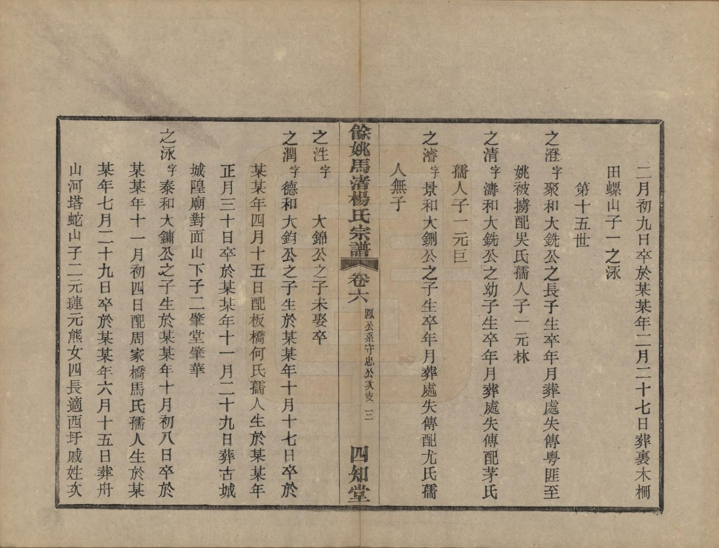 GTJP1971.杨.浙江余姚.余姚马渚杨氏宗谱十卷首一卷.民国十七年（1928）_006.pdf_第3页