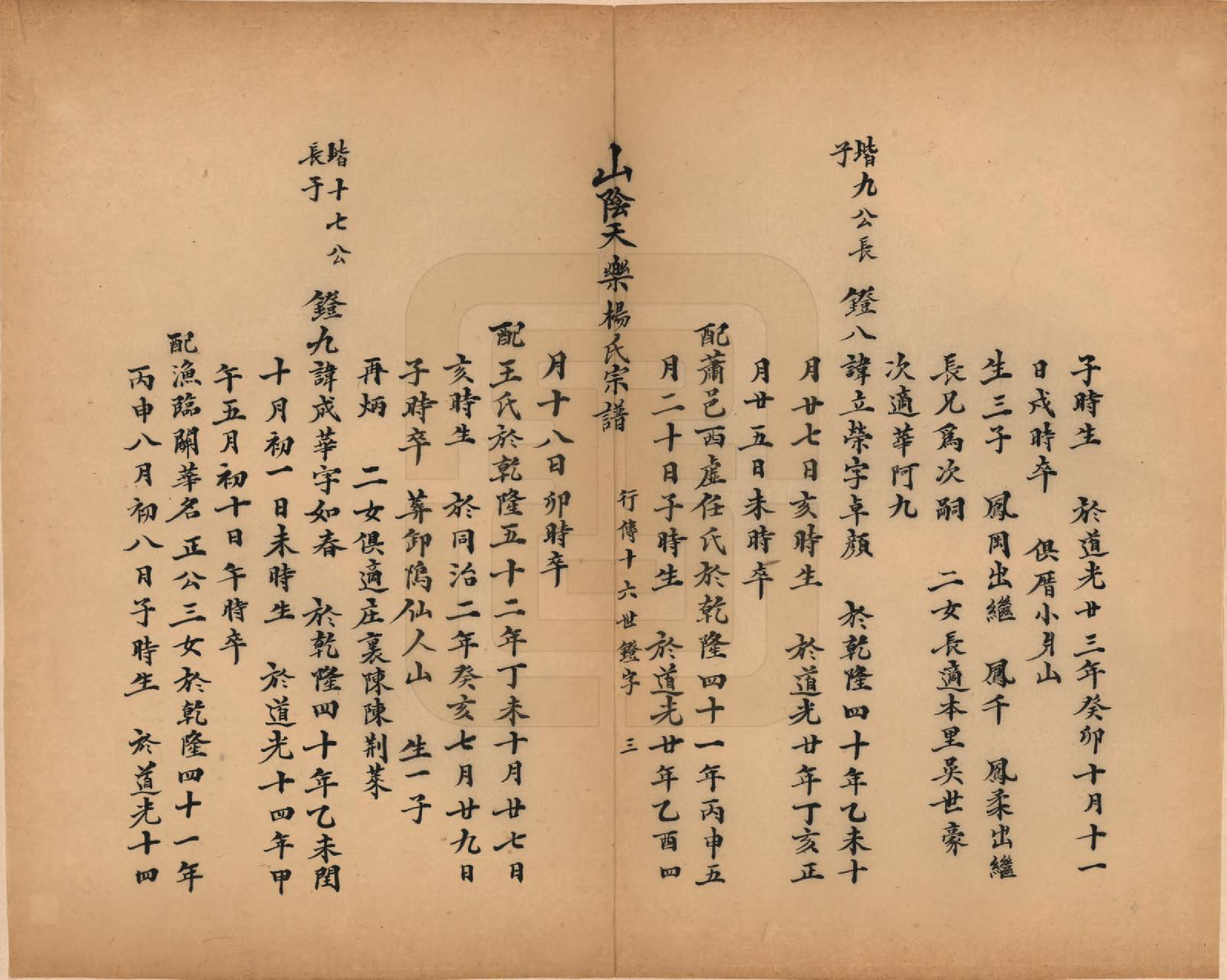 GTJP1977.杨.浙江绍兴.山阴天乐杨氏宗谱十四卷.清光绪八年（1882）_012.pdf_第3页