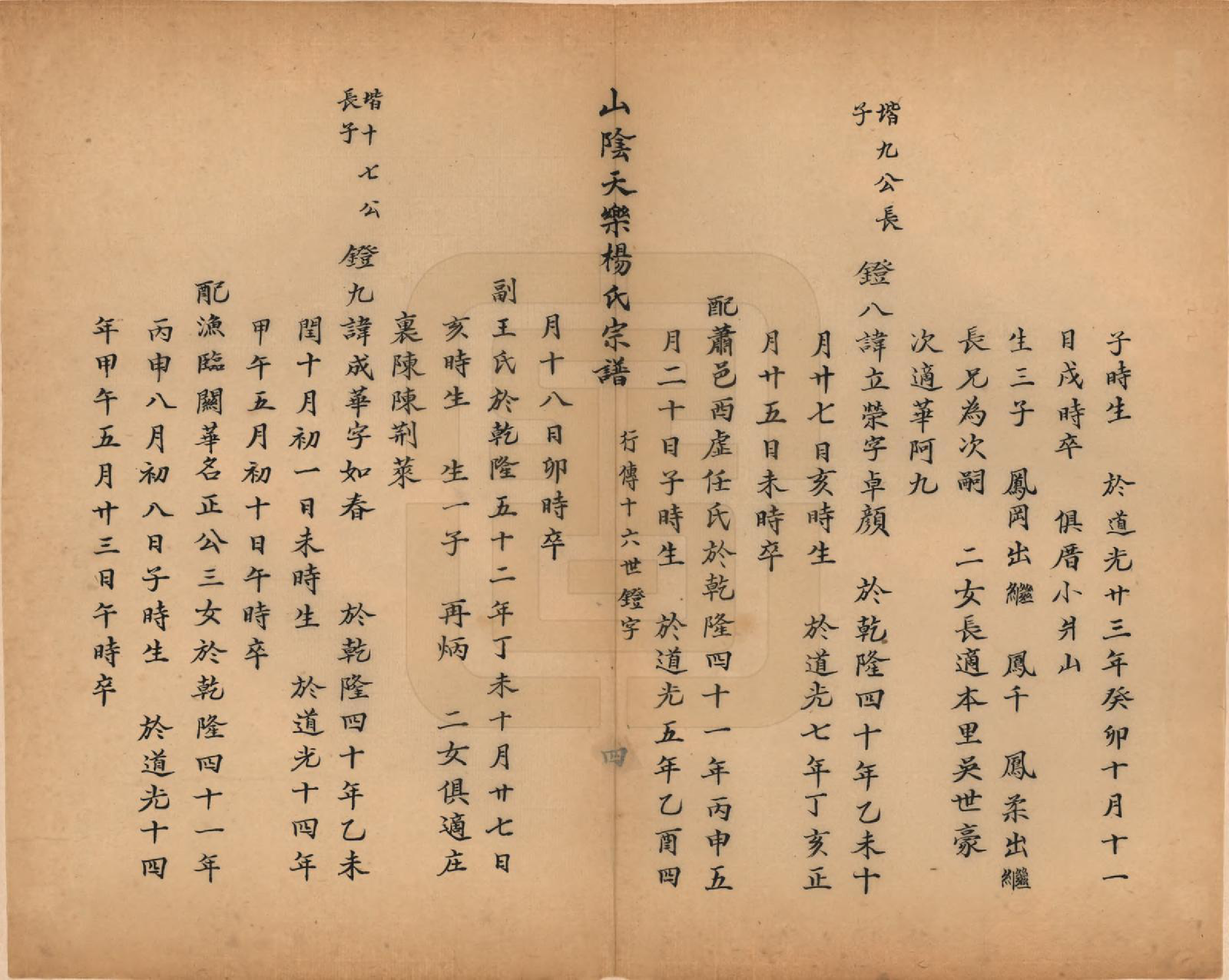 GTJP1977.杨.浙江绍兴.山阴天乐杨氏宗谱十四卷.清光绪八年（1882）_013.pdf_第3页