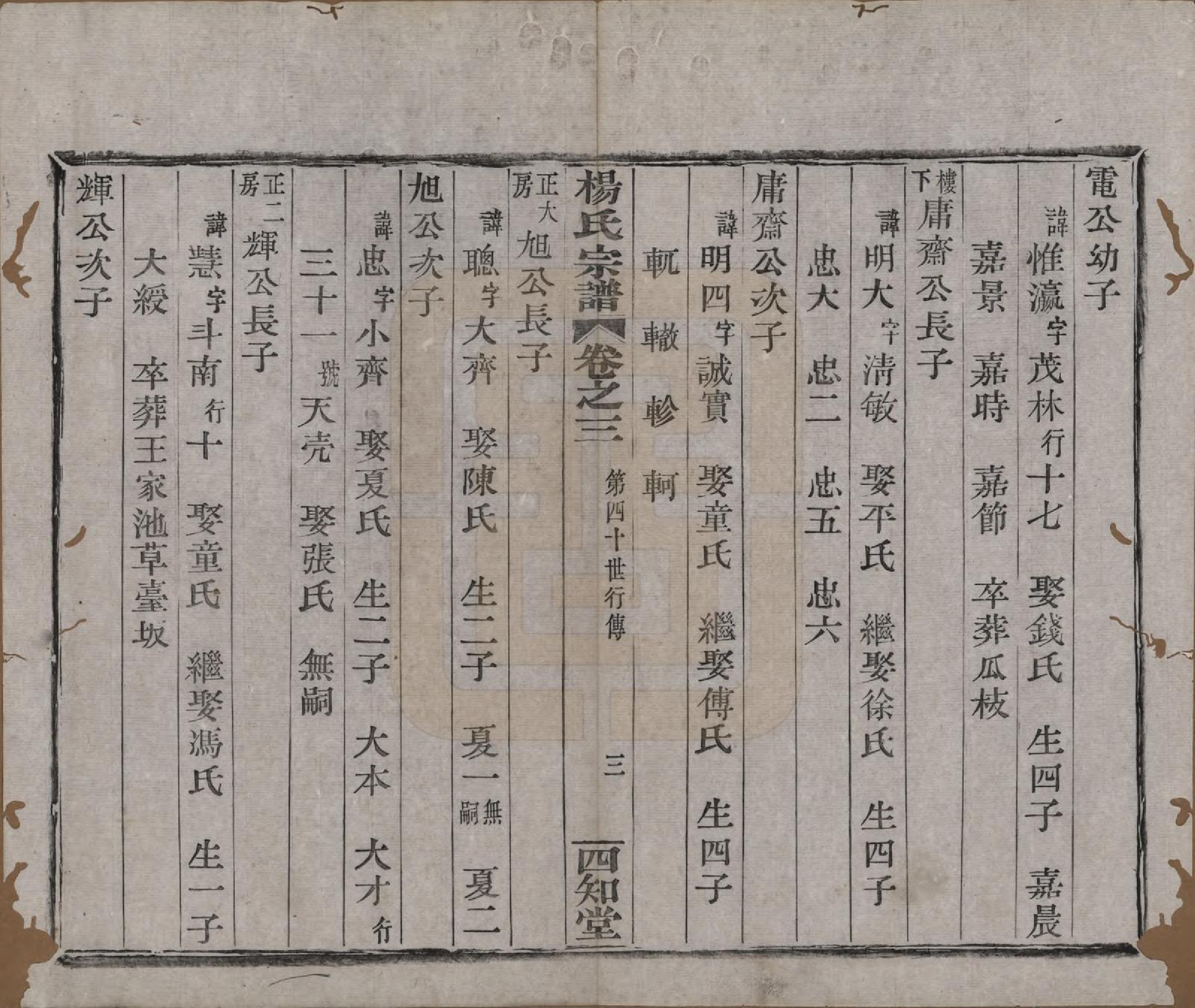 GTJP1985.杨.浙江绍兴.山阴杨氏宗谱七卷.清光绪十八年（1892）_003.pdf_第3页