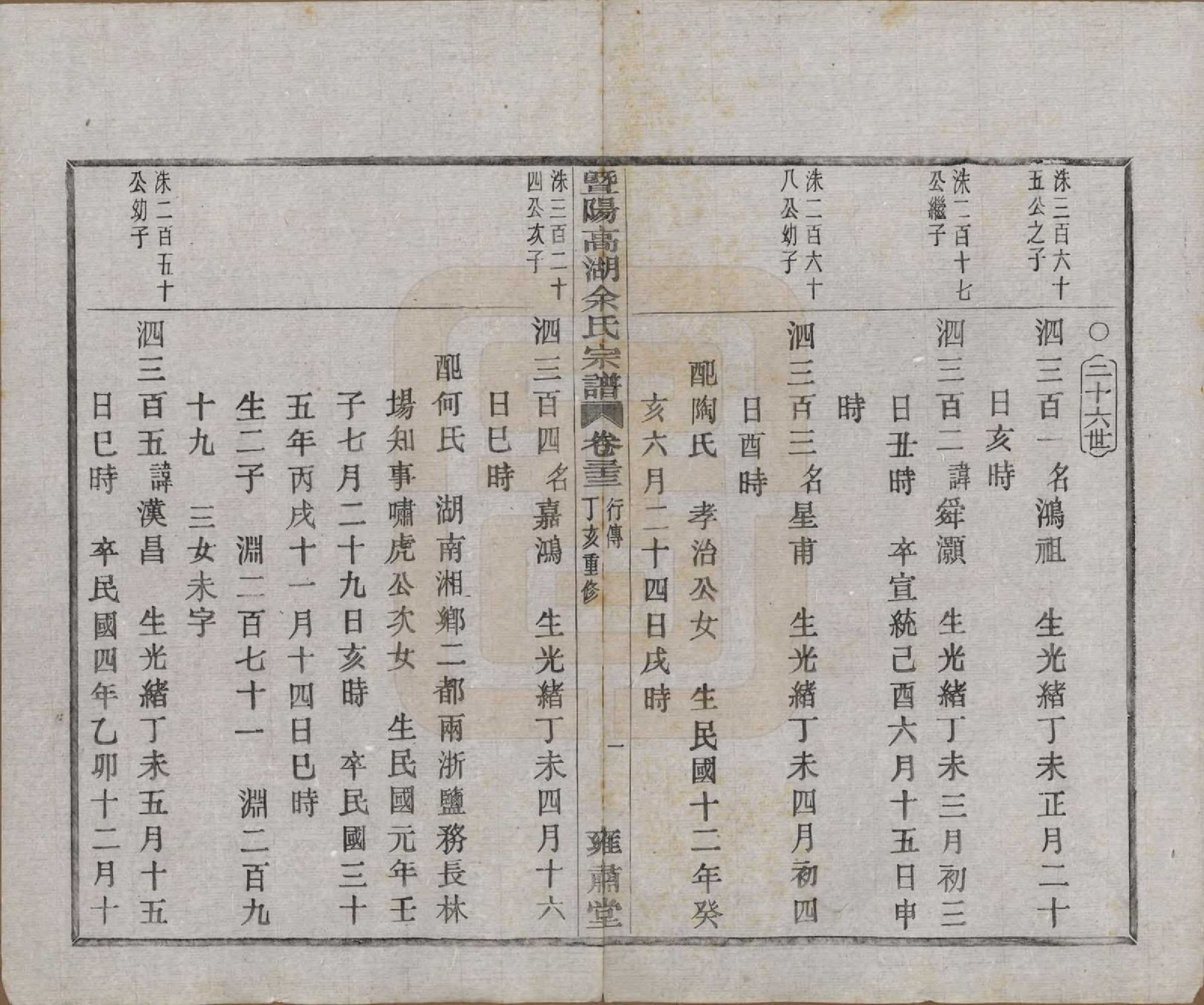 GTJP2035.余.浙江诸暨.暨阳高湖余氏宗谱三十七卷.民国三十六年（1947）_033.pdf_第2页