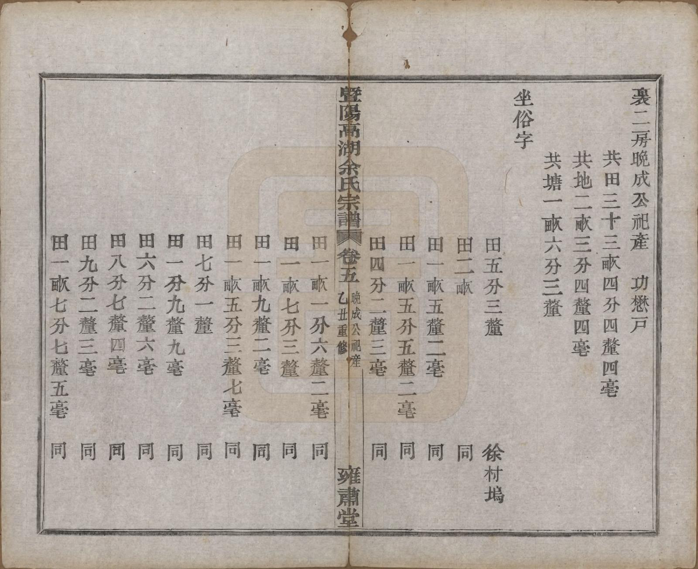 GTJP2037.余.浙江诸暨.暨阳高湖余氏宗谱三十四卷.民国十四年（1925）_005.pdf_第2页