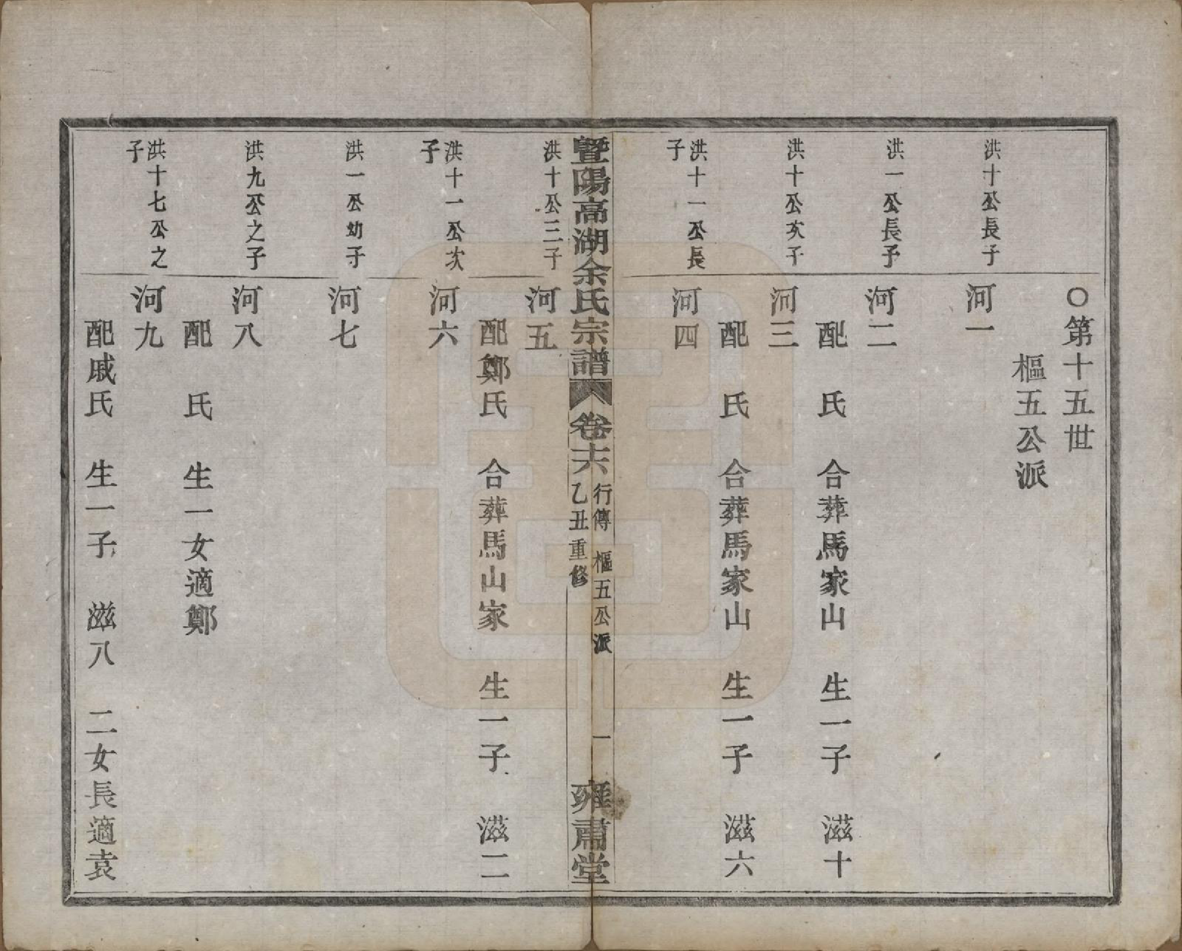 GTJP2037.余.浙江诸暨.暨阳高湖余氏宗谱三十四卷.民国十四年（1925）_016.pdf_第2页