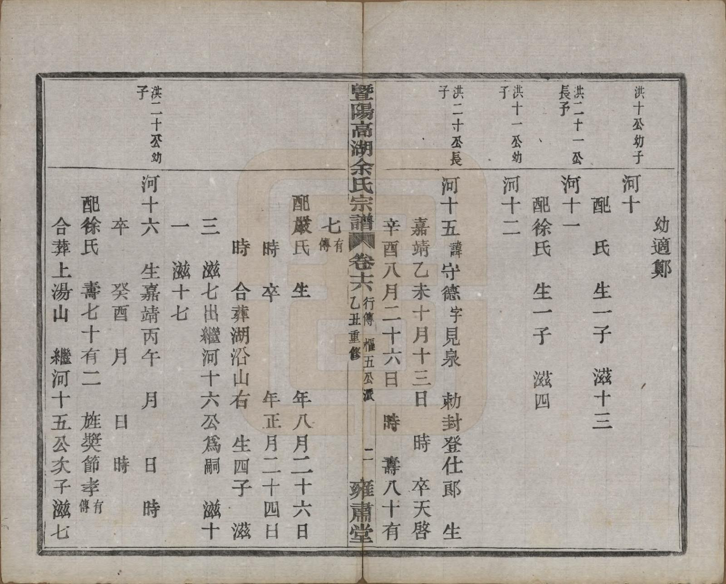 GTJP2037.余.浙江诸暨.暨阳高湖余氏宗谱三十四卷.民国十四年（1925）_016.pdf_第3页