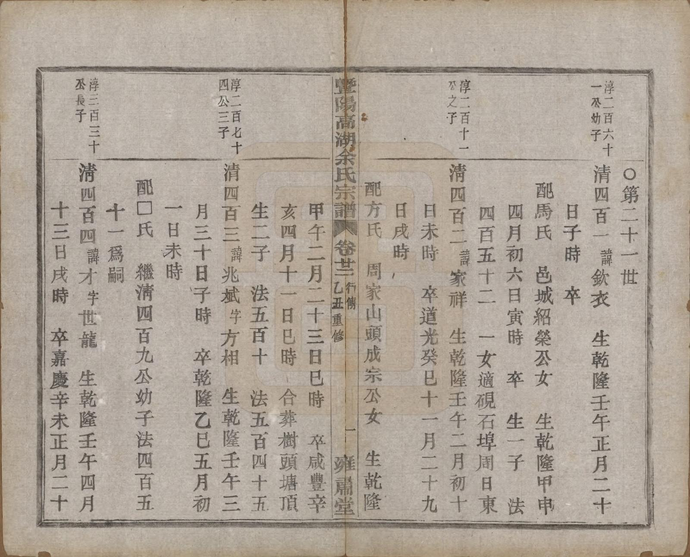 GTJP2037.余.浙江诸暨.暨阳高湖余氏宗谱三十四卷.民国十四年（1925）_022.pdf_第2页