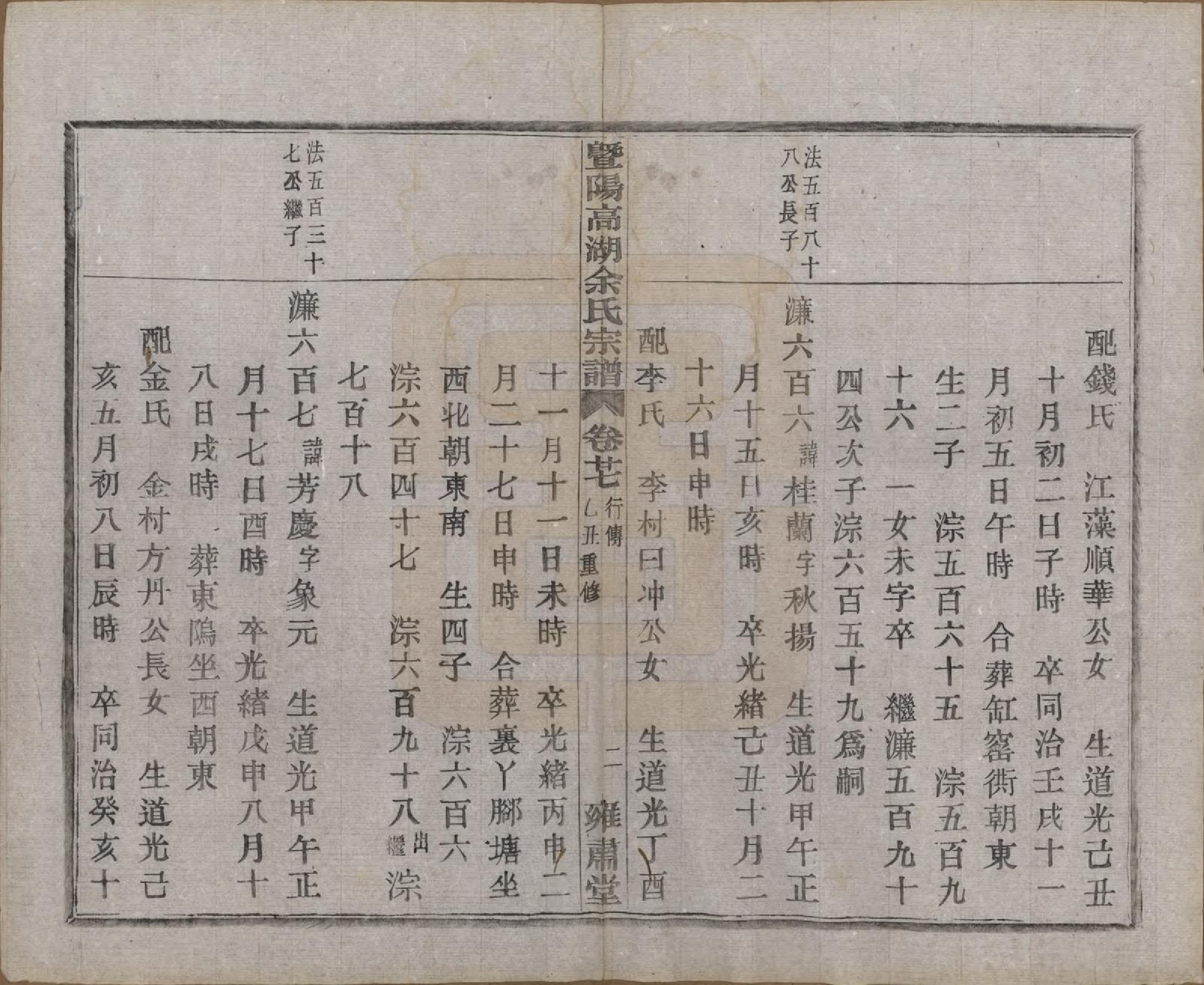 GTJP2037.余.浙江诸暨.暨阳高湖余氏宗谱三十四卷.民国十四年（1925）_027.pdf_第3页