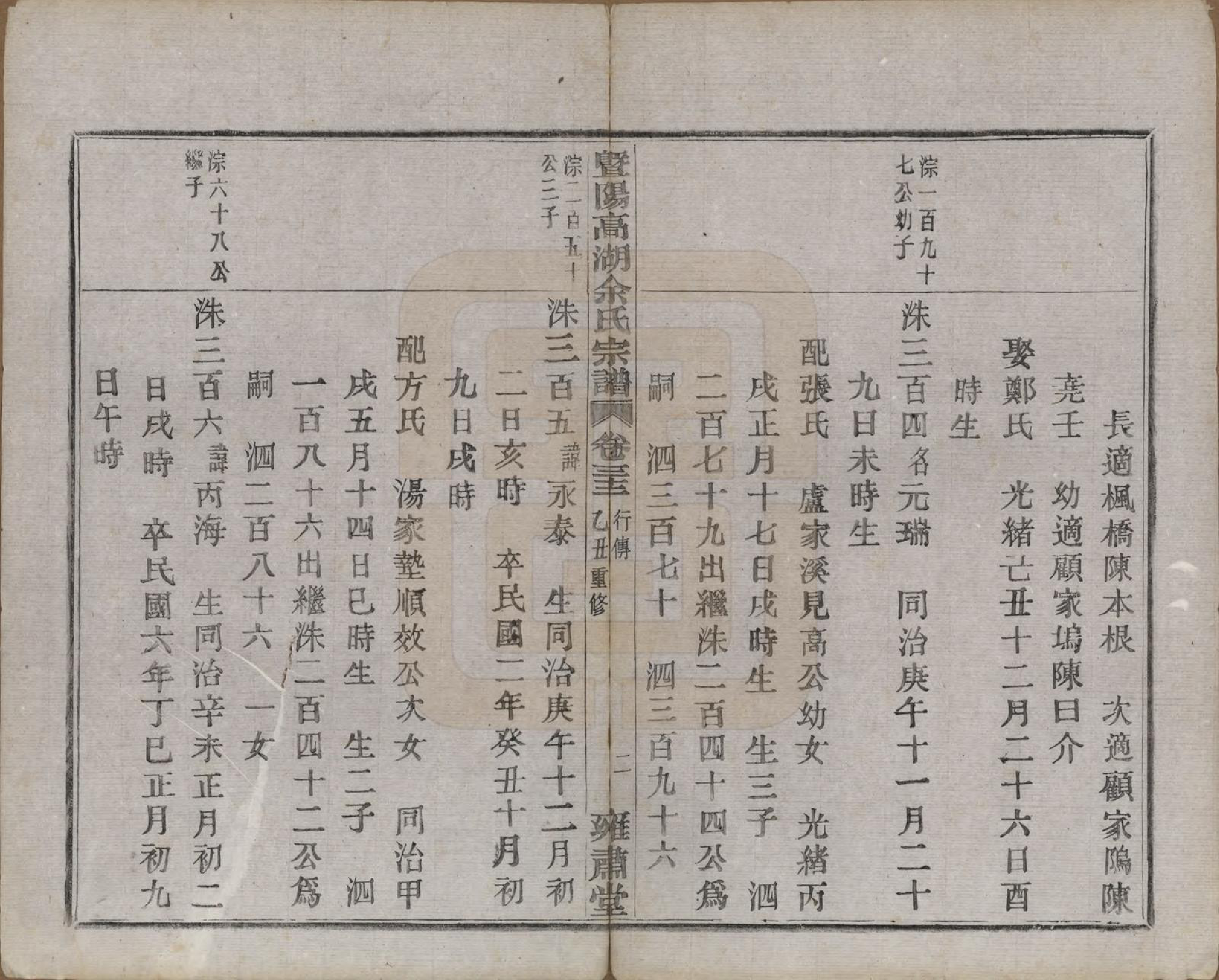 GTJP2037.余.浙江诸暨.暨阳高湖余氏宗谱三十四卷.民国十四年（1925）_032.pdf_第3页