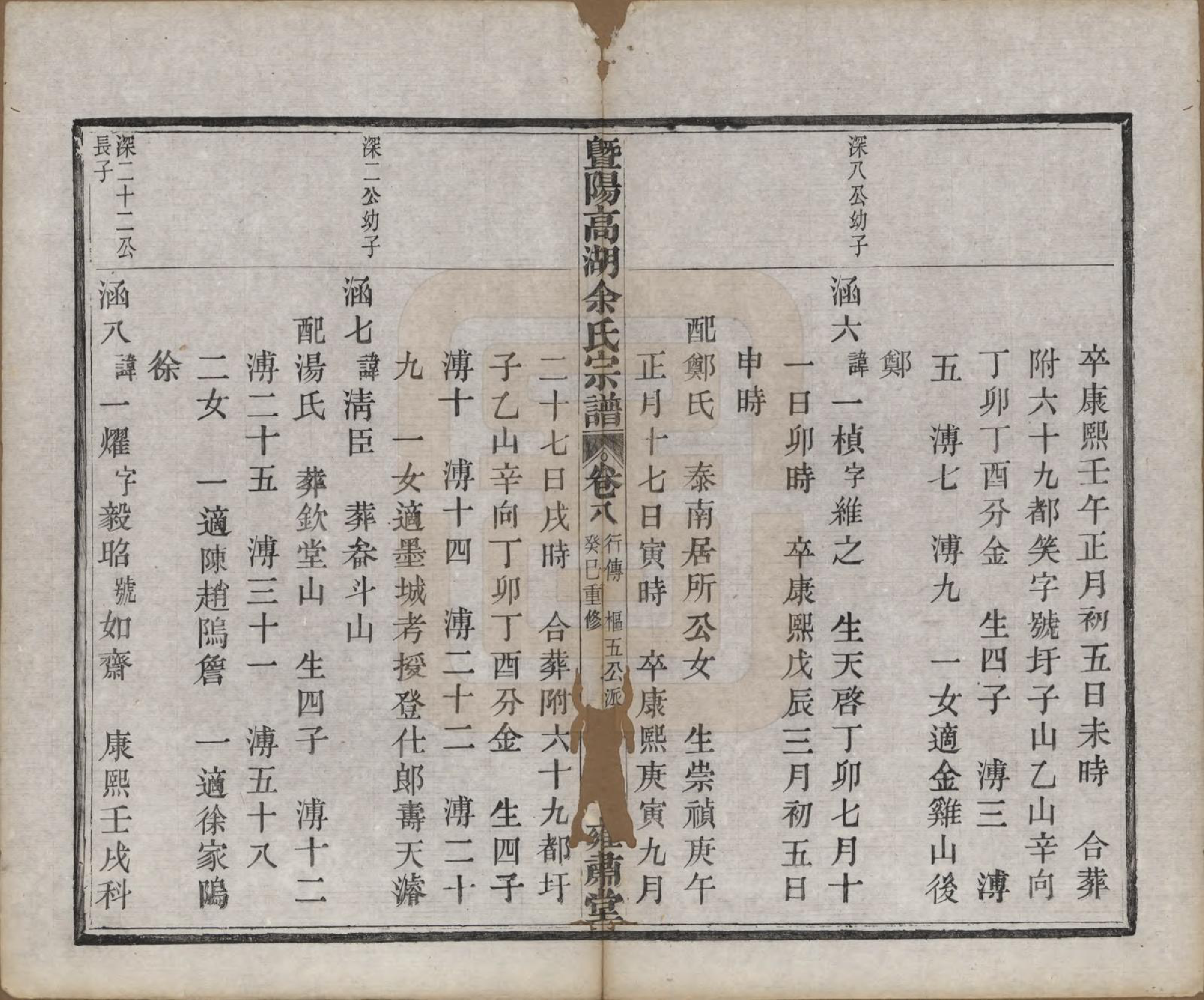 GTJP2043.余.浙江诸暨.暨阳高湖余氏宗谱十八卷.清光绪十九年（1893）_008.pdf_第3页