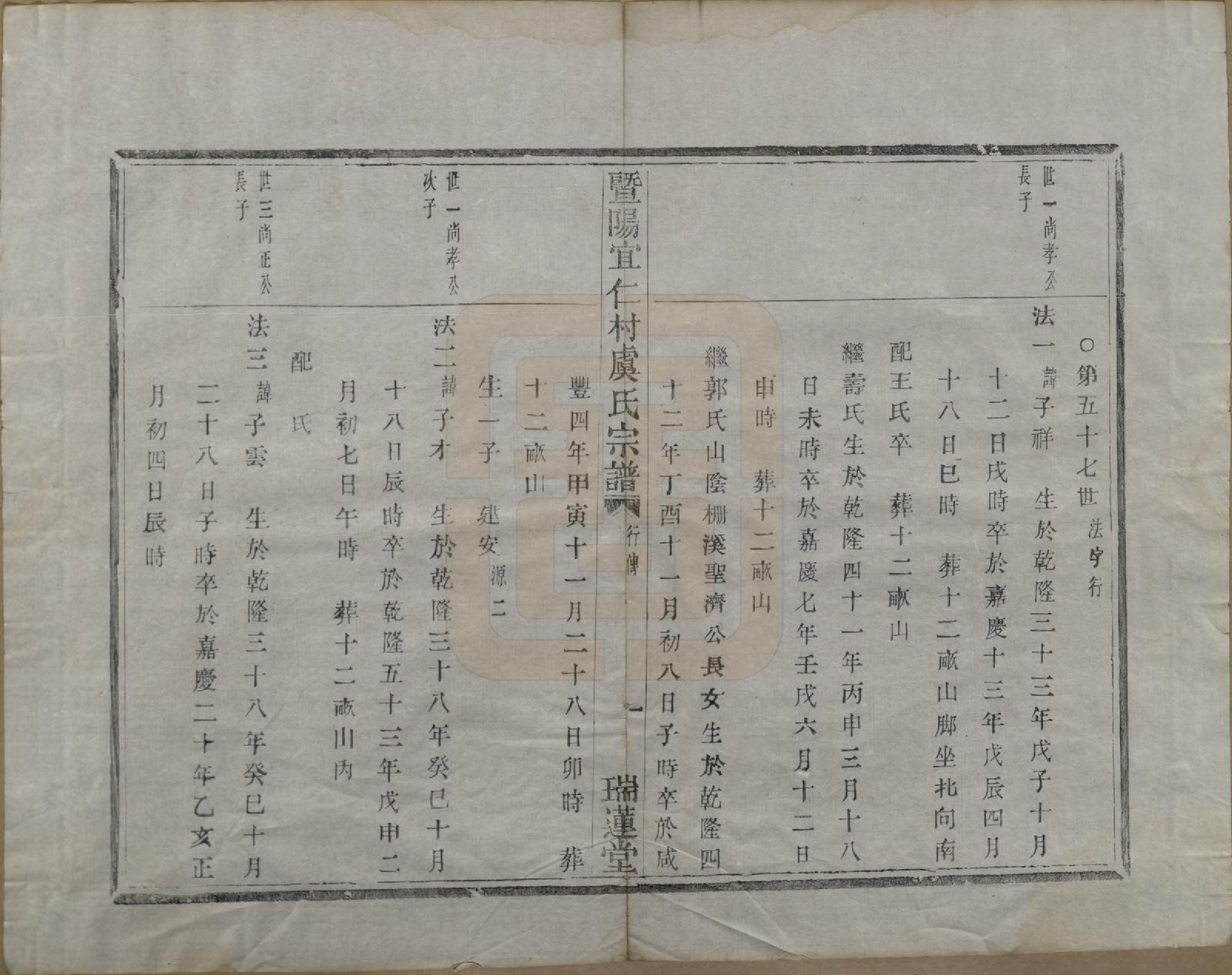 GTJP2045.虞.浙江诸暨.暨阳宜仁村虞氏宗谱十卷.清光绪元年（1875）_009.pdf_第2页