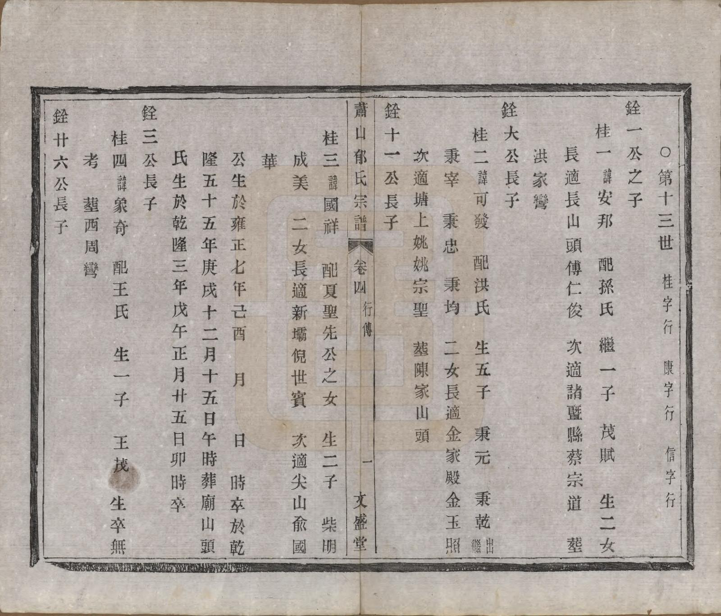 GTJP2049.郁.浙江萧山.萧山郁氏宗谱五卷.清光绪七年（1881）_004.pdf_第1页