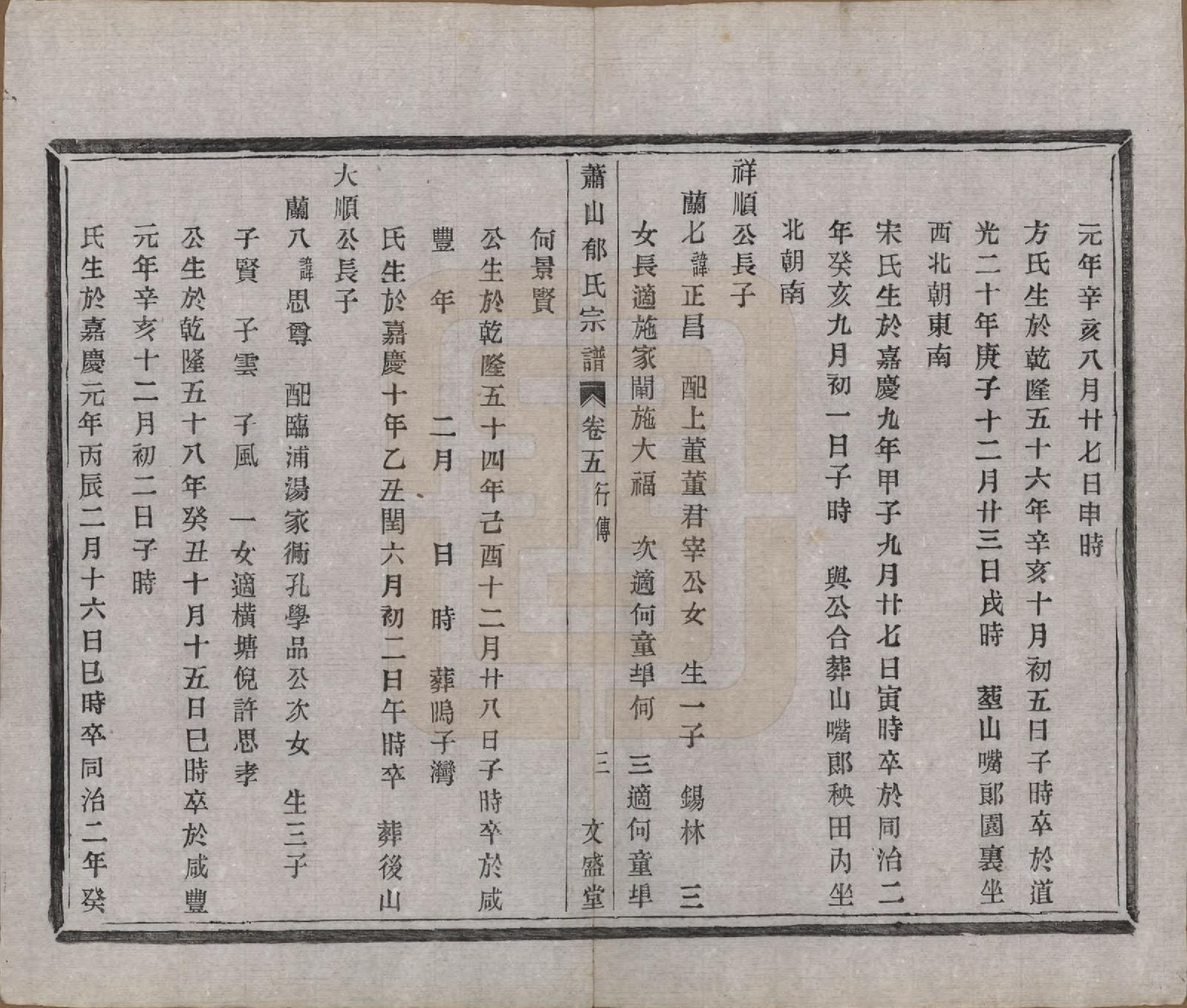 GTJP2049.郁.浙江萧山.萧山郁氏宗谱五卷.清光绪七年（1881）_005.pdf_第3页