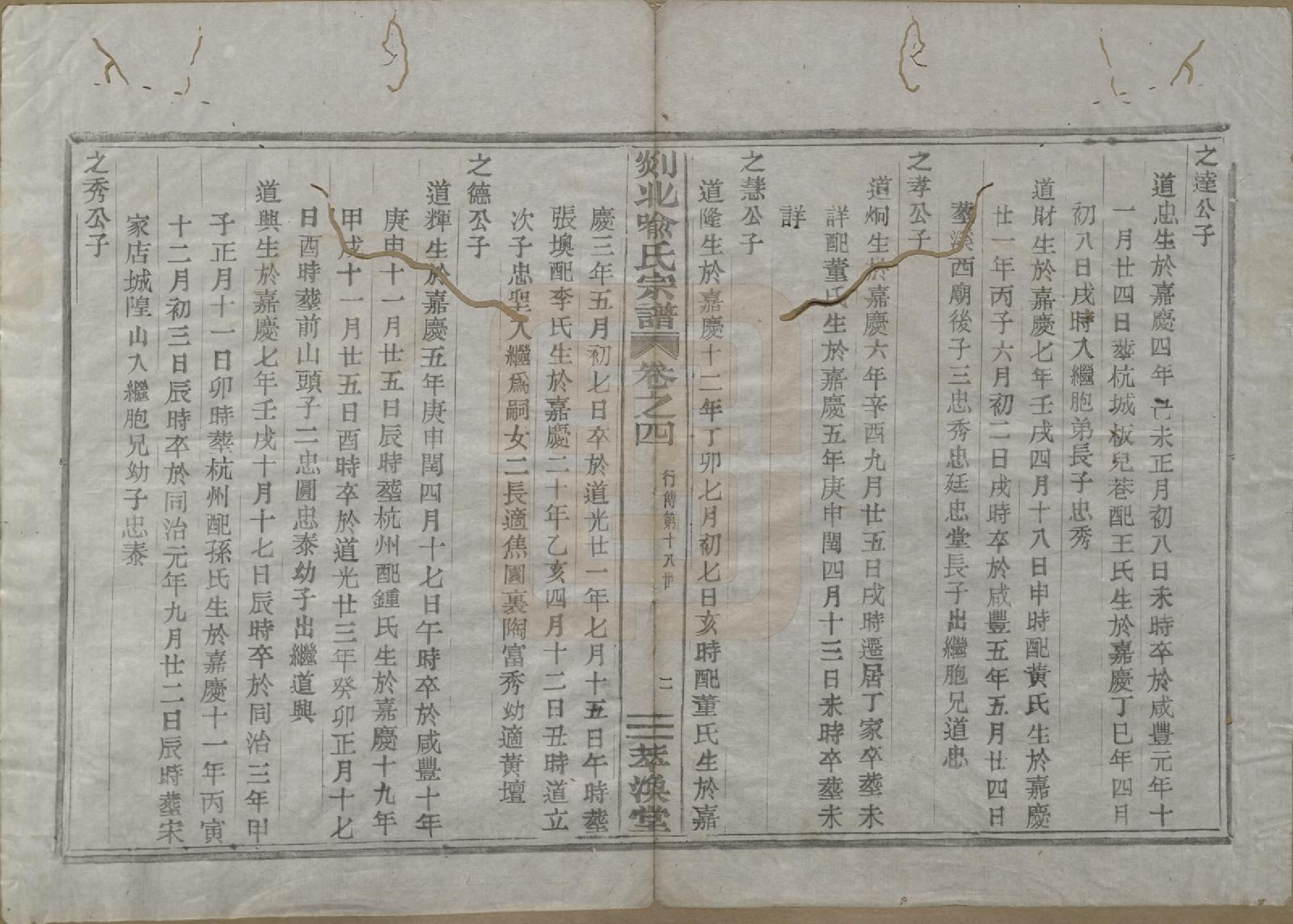 GTJP2053.喻.浙江嵊县.剡北喻氏宗谱四卷.清光绪九年（1883）_004.pdf_第2页