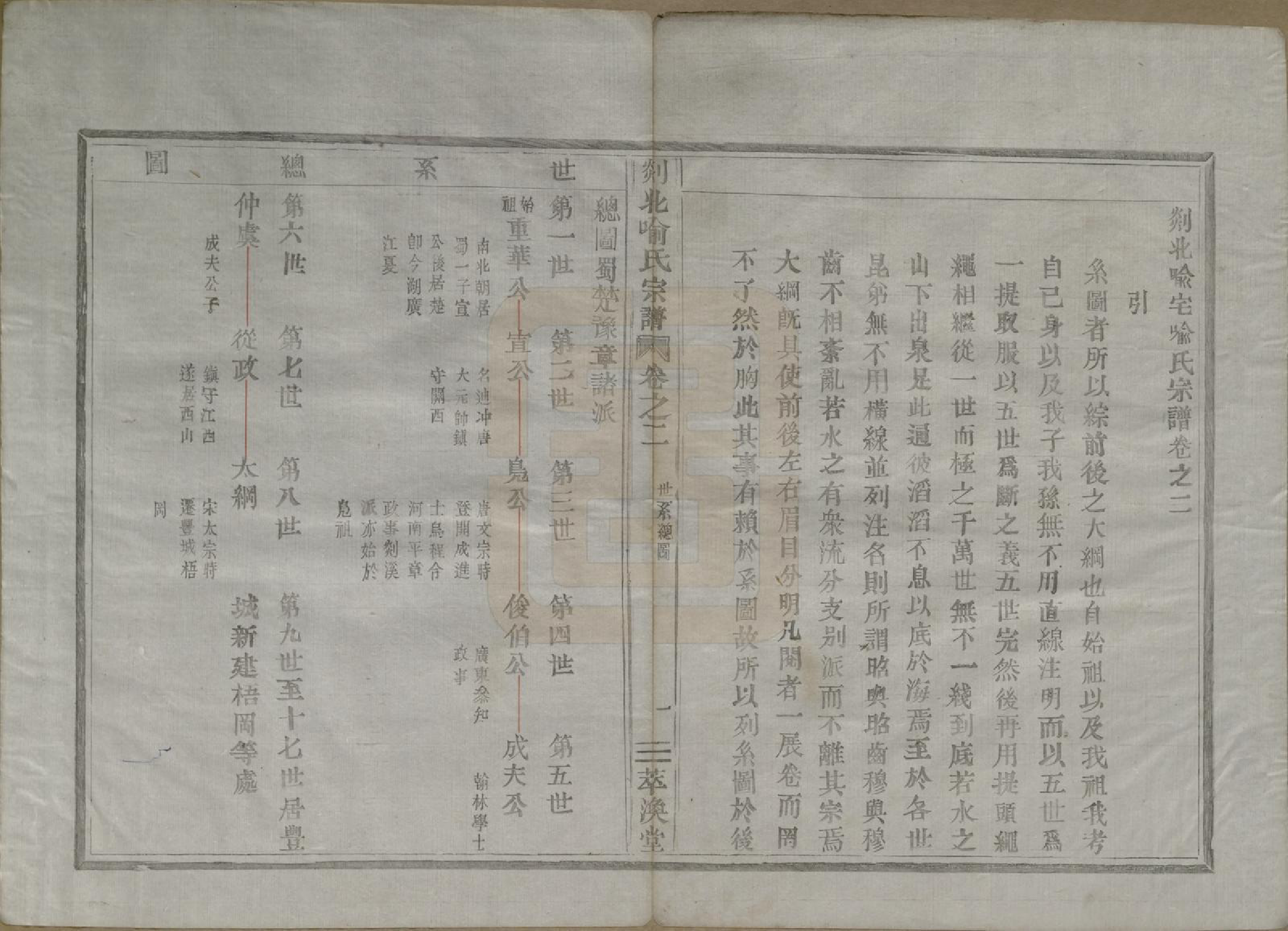 GTJP2054.喻.浙江嵊县.剡北喻氏宗谱四卷.清同治四年（1865）_002.pdf_第3页