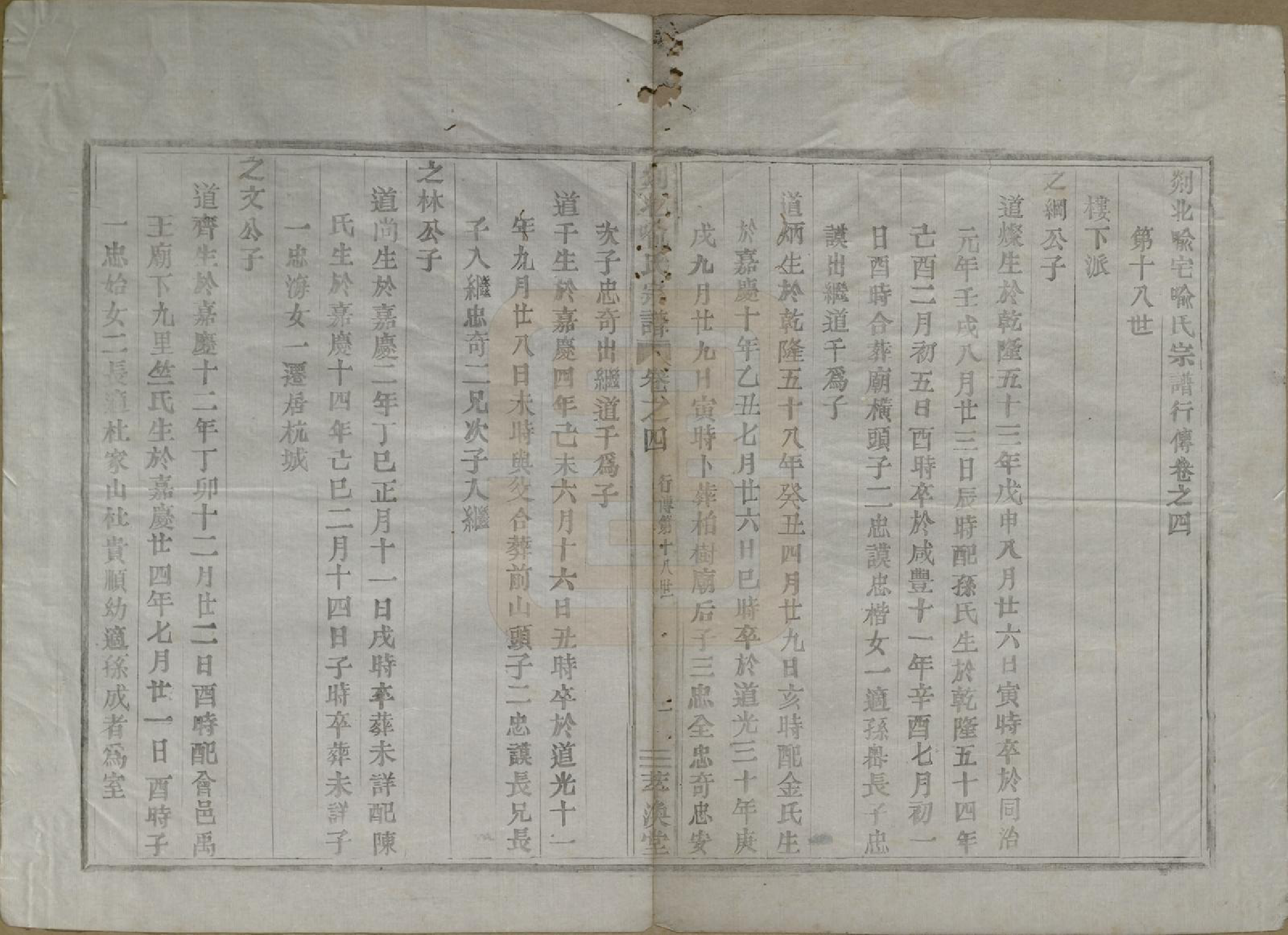 GTJP2054.喻.浙江嵊县.剡北喻氏宗谱四卷.清同治四年（1865）_004.pdf_第1页