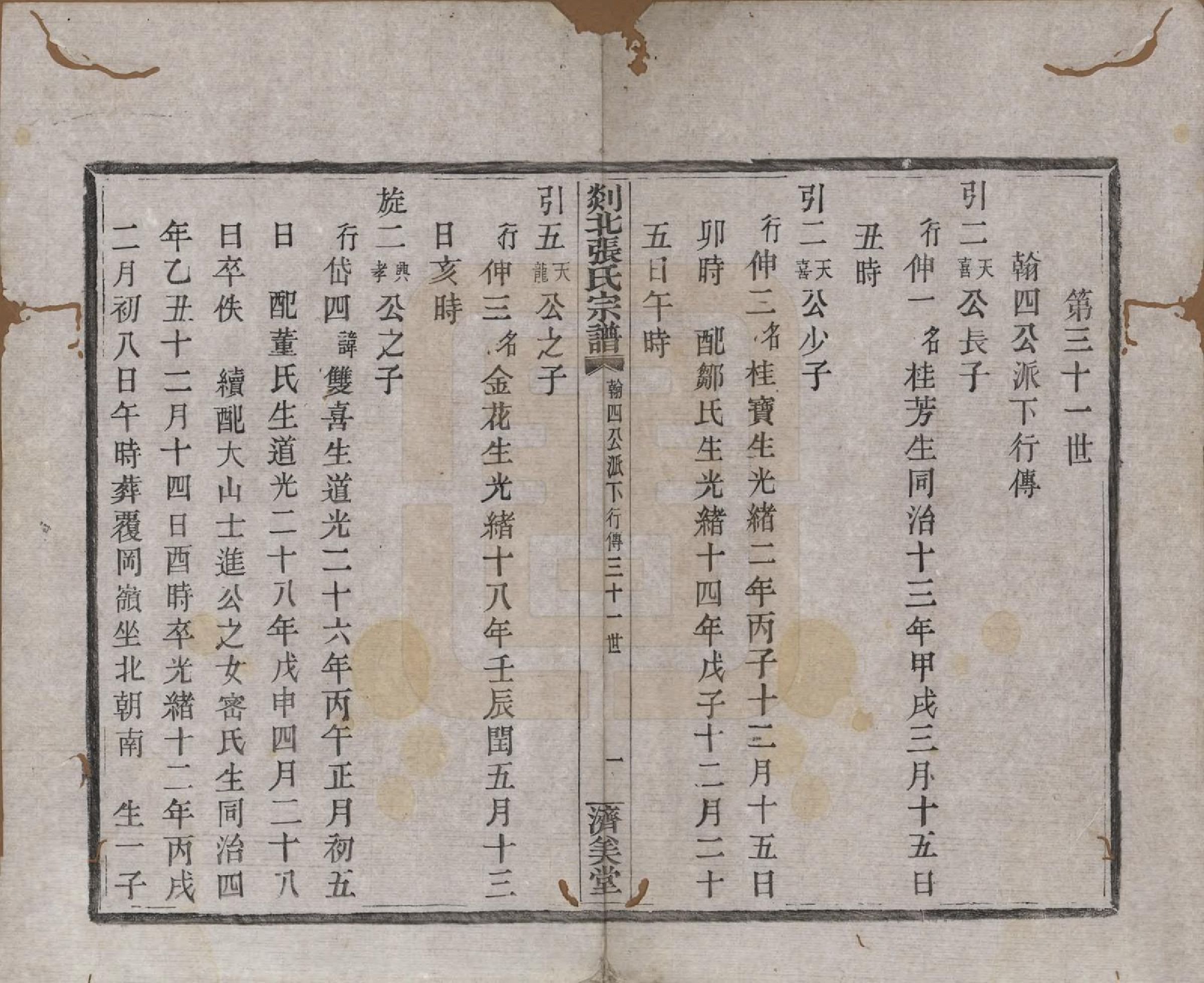 GTJP2159.张.浙江嵊州.剡北张氏宗谱不分卷.清光绪三十年(1904)_014.pdf_第2页