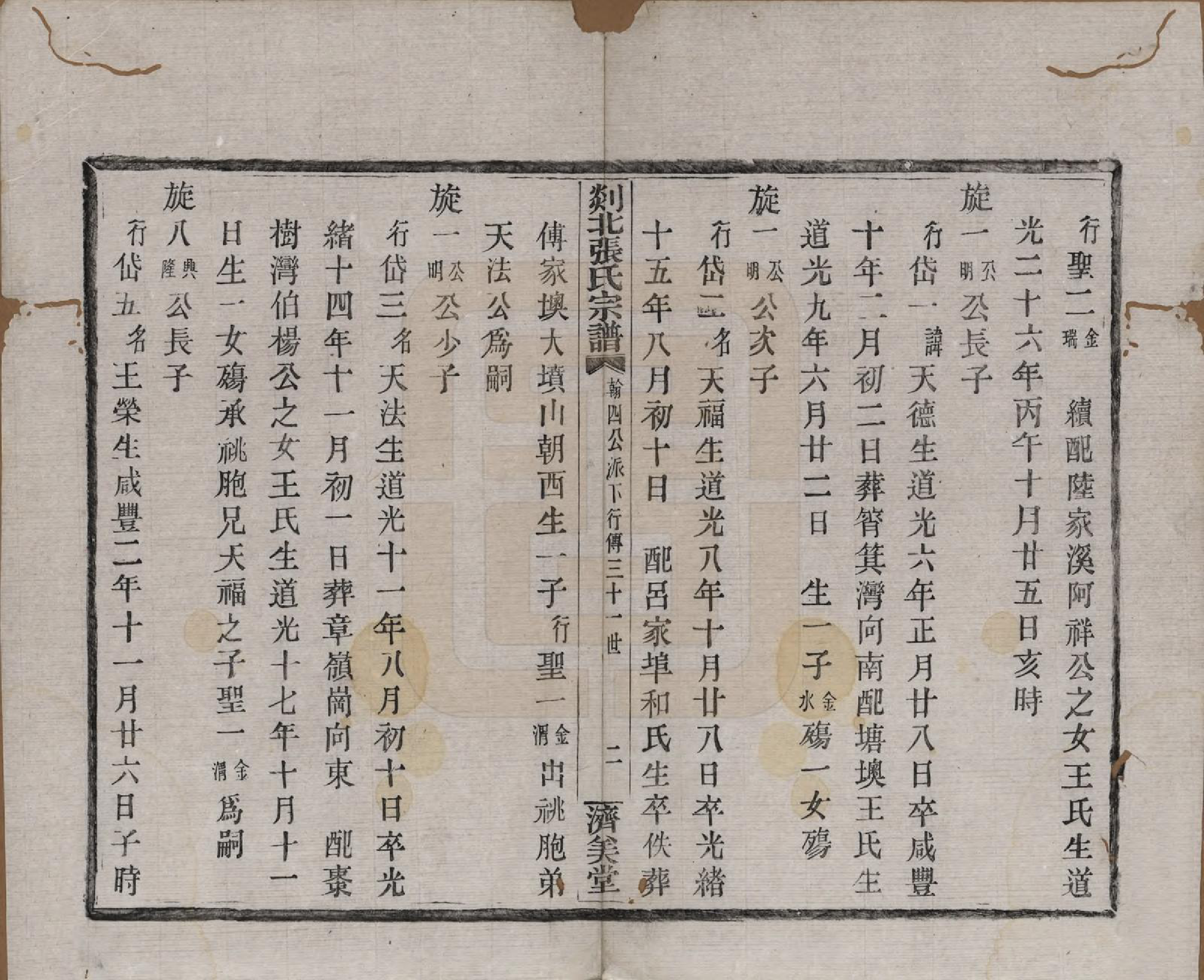 GTJP2159.张.浙江嵊州.剡北张氏宗谱不分卷.清光绪三十年(1904)_014.pdf_第3页