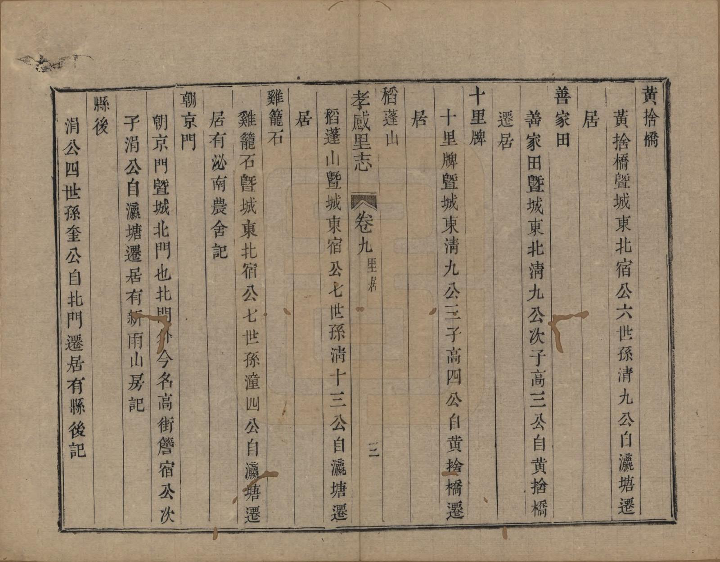 GTJP2165.张.浙江诸暨.孝感里志.清嘉庆二十四年(1819)_009.pdf_第3页