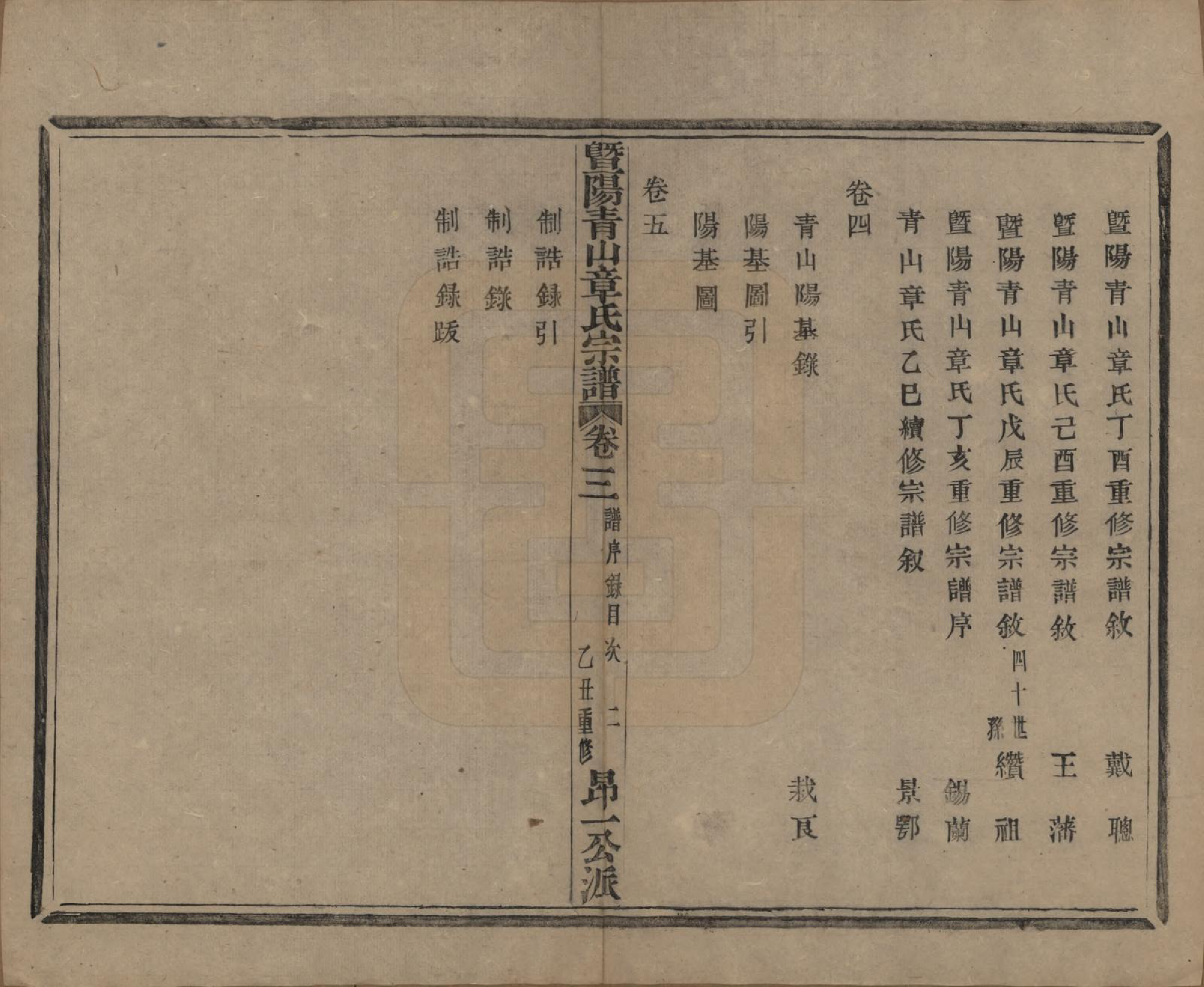 GTJP2194.章.浙江诸暨.暨阳青山章氏宗谱五十六卷.民国十四年（1925）_003.pdf_第2页