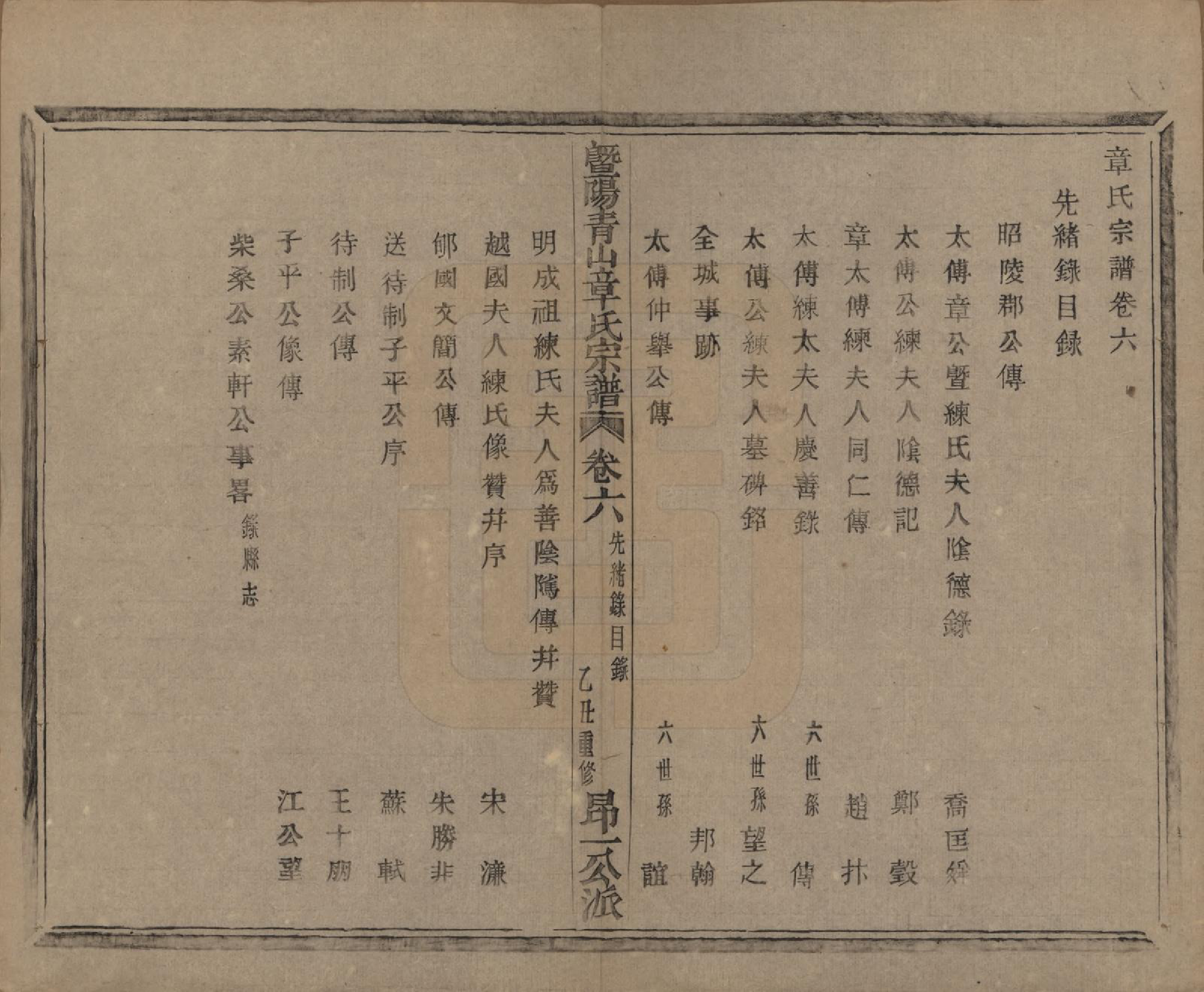 GTJP2194.章.浙江诸暨.暨阳青山章氏宗谱五十六卷.民国十四年（1925）_006.pdf_第2页