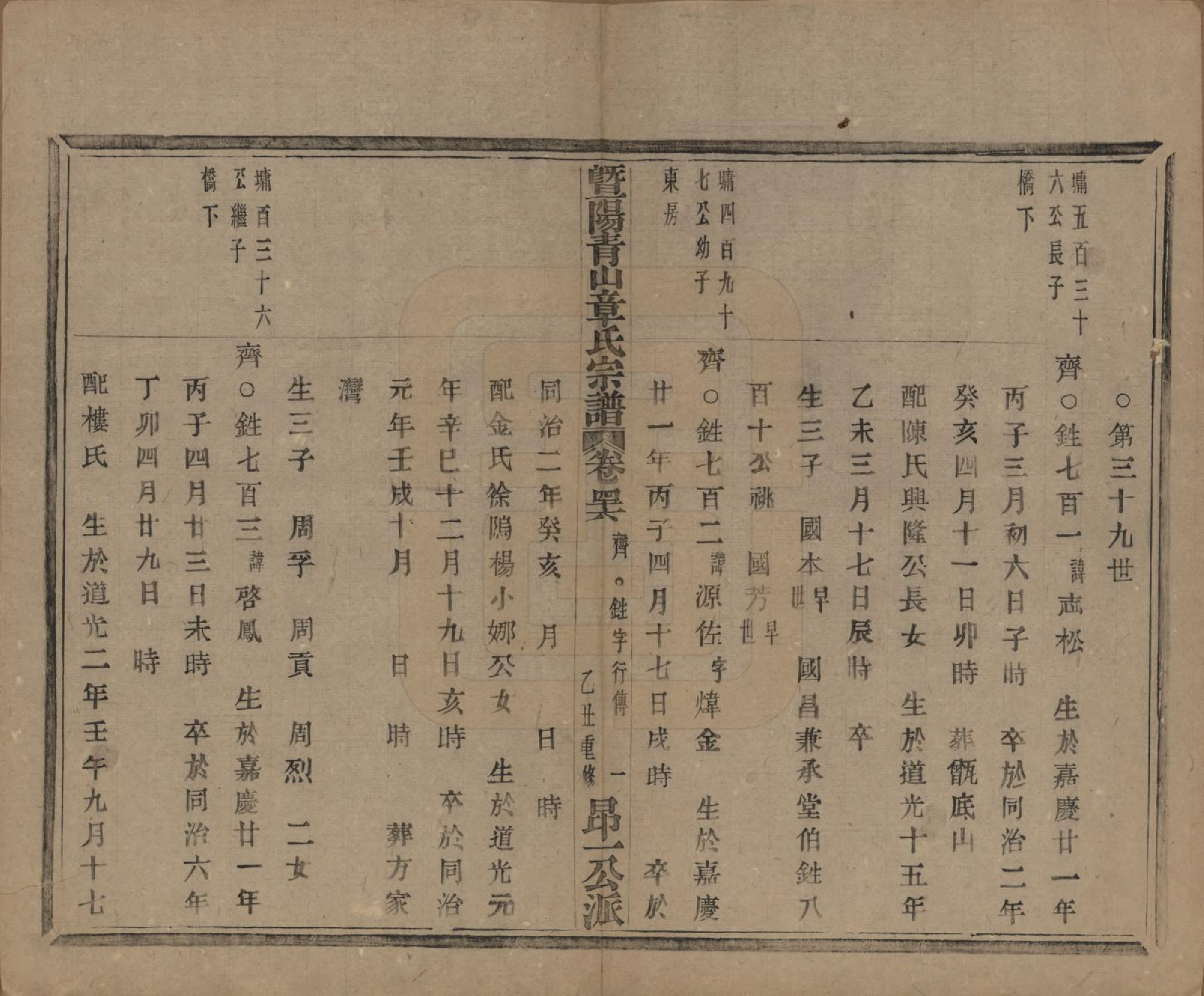 GTJP2194.章.浙江诸暨.暨阳青山章氏宗谱五十六卷.民国十四年（1925）_046.pdf_第2页