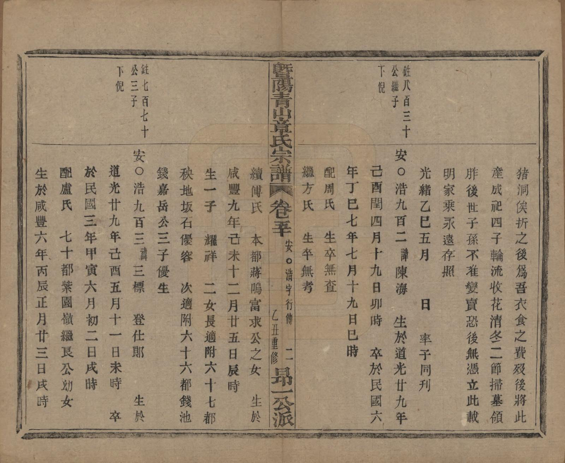 GTJP2194.章.浙江诸暨.暨阳青山章氏宗谱五十六卷.民国十四年（1925）_050.pdf_第3页