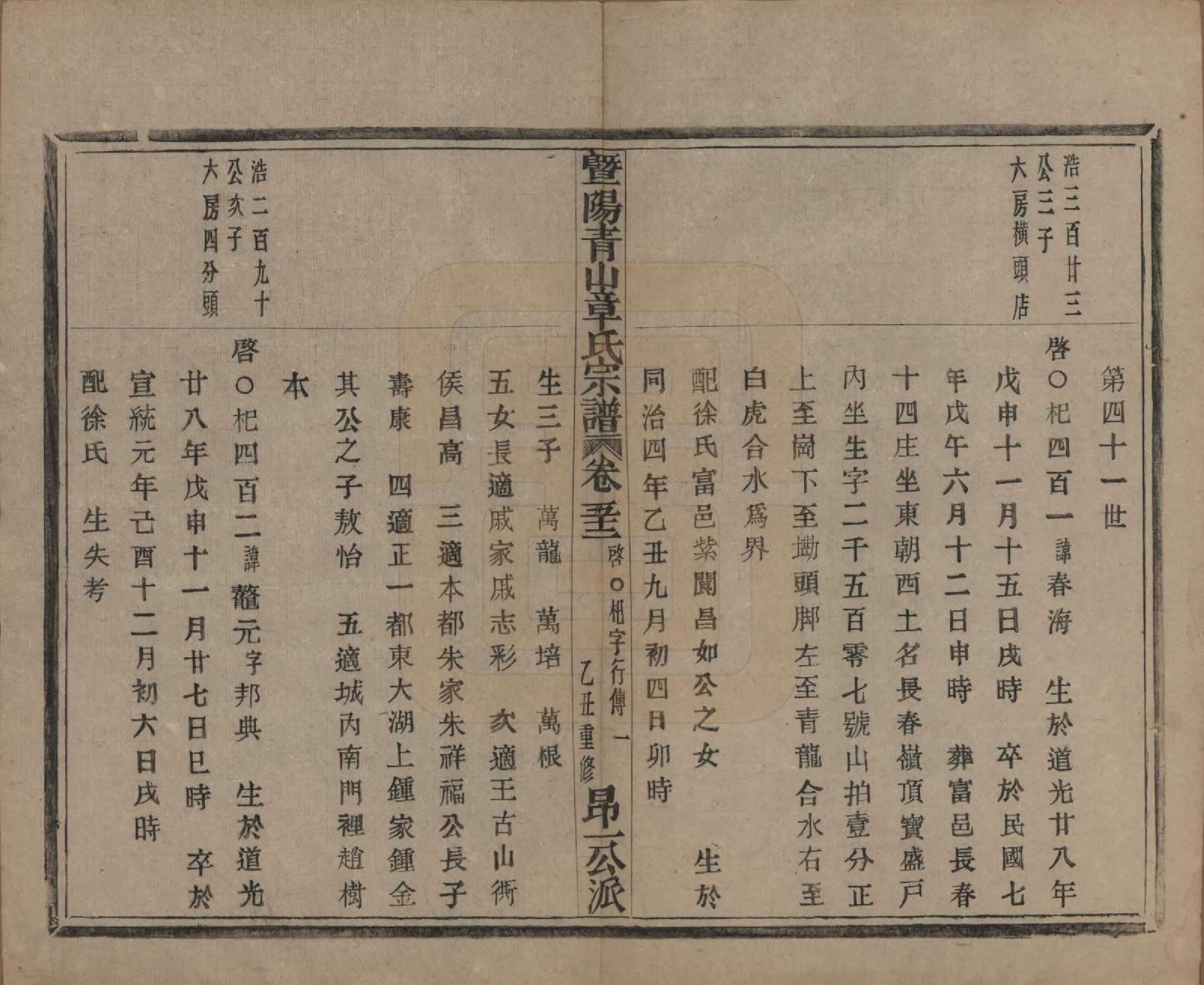 GTJP2194.章.浙江诸暨.暨阳青山章氏宗谱五十六卷.民国十四年（1925）_052.pdf_第2页