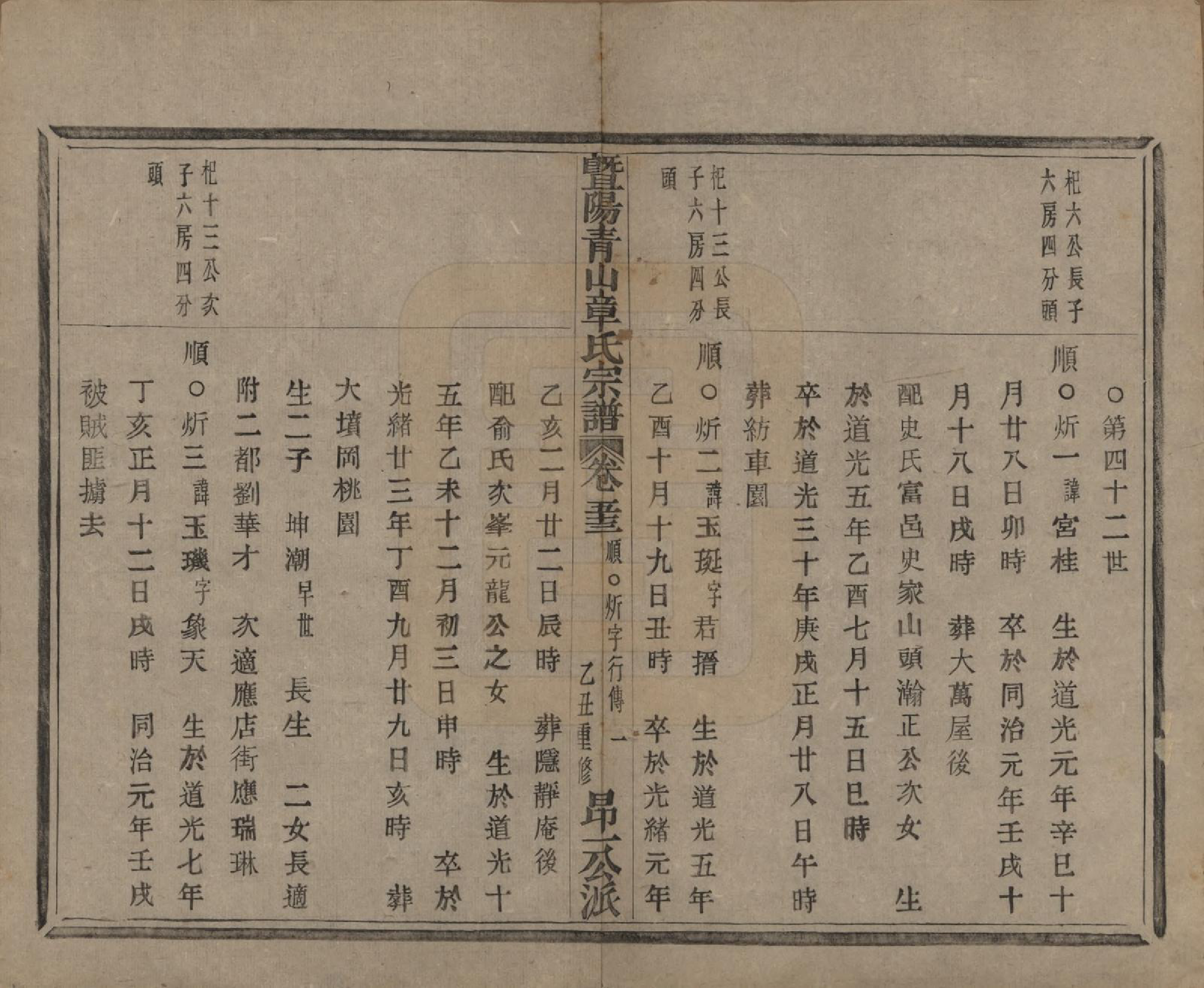 GTJP2194.章.浙江诸暨.暨阳青山章氏宗谱五十六卷.民国十四年（1925）_053.pdf_第2页