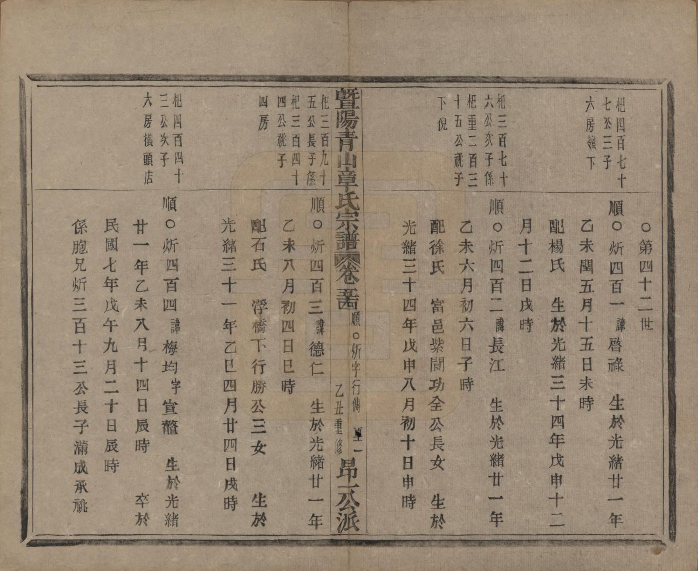 GTJP2194.章.浙江诸暨.暨阳青山章氏宗谱五十六卷.民国十四年（1925）_054.pdf_第2页