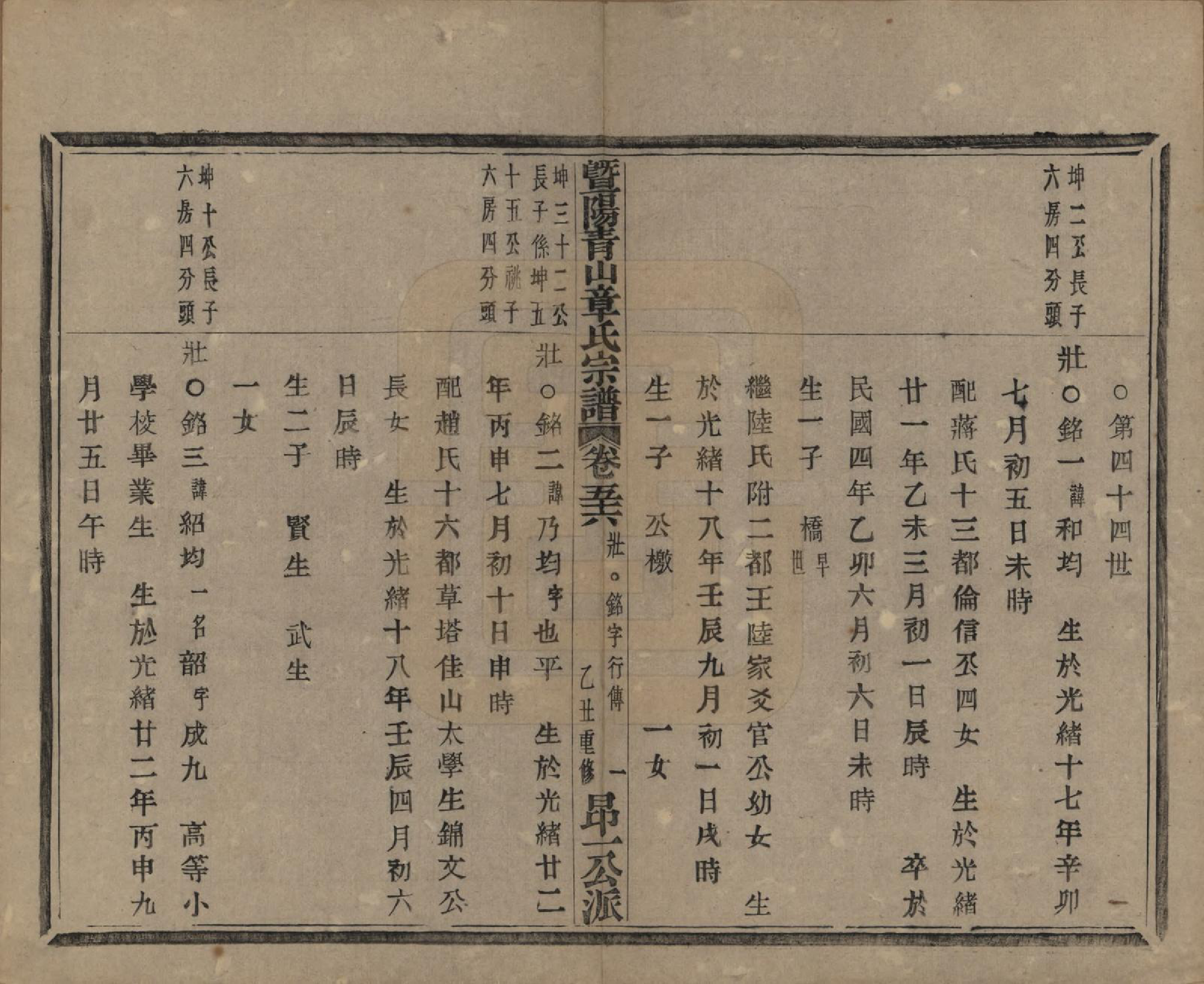 GTJP2194.章.浙江诸暨.暨阳青山章氏宗谱五十六卷.民国十四年（1925）_056.pdf_第2页