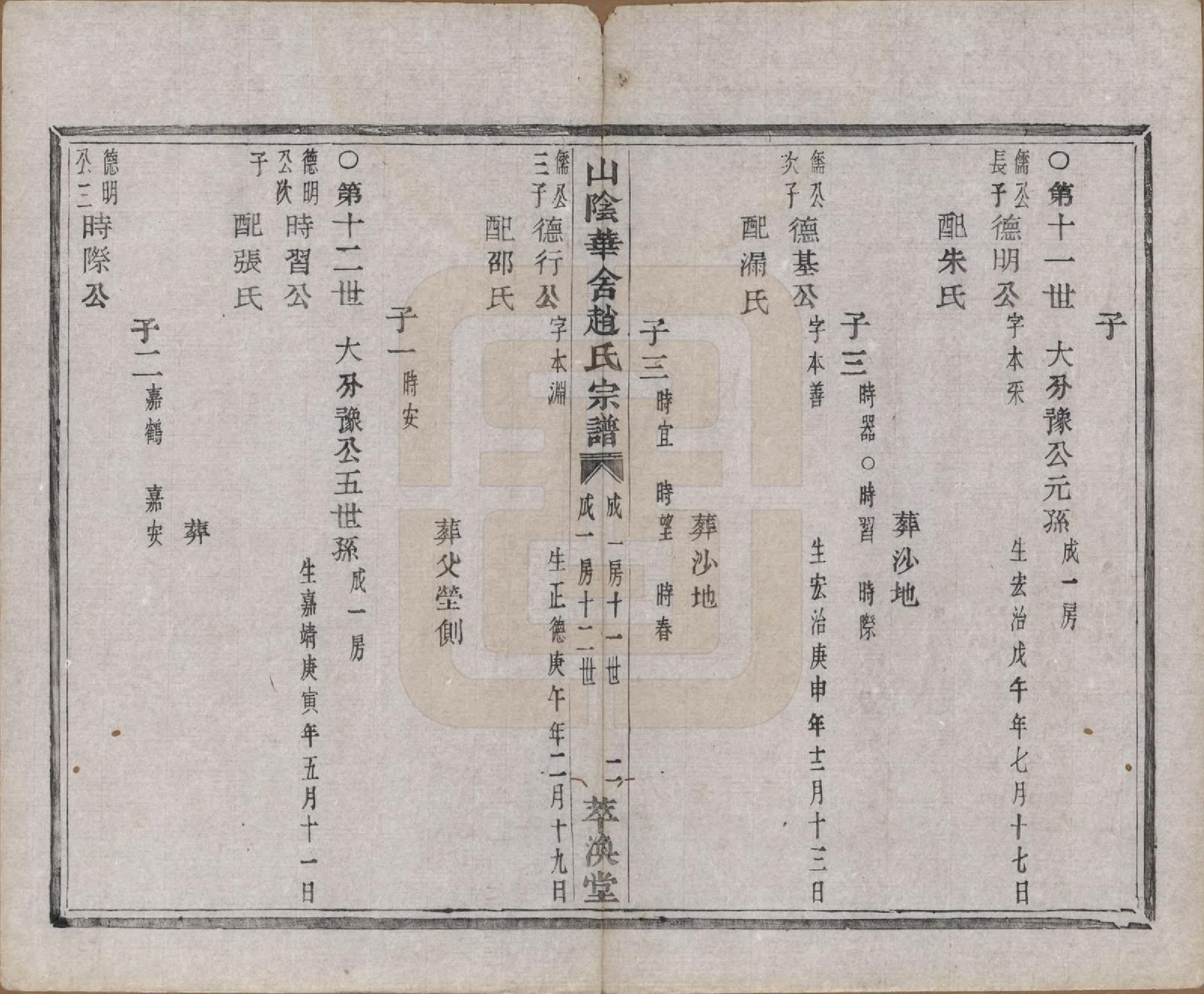 GTJP2224.赵.浙江绍兴.山阴华舍赵氏宗谱二十四卷.民国五年（1916）_006.pdf_第3页