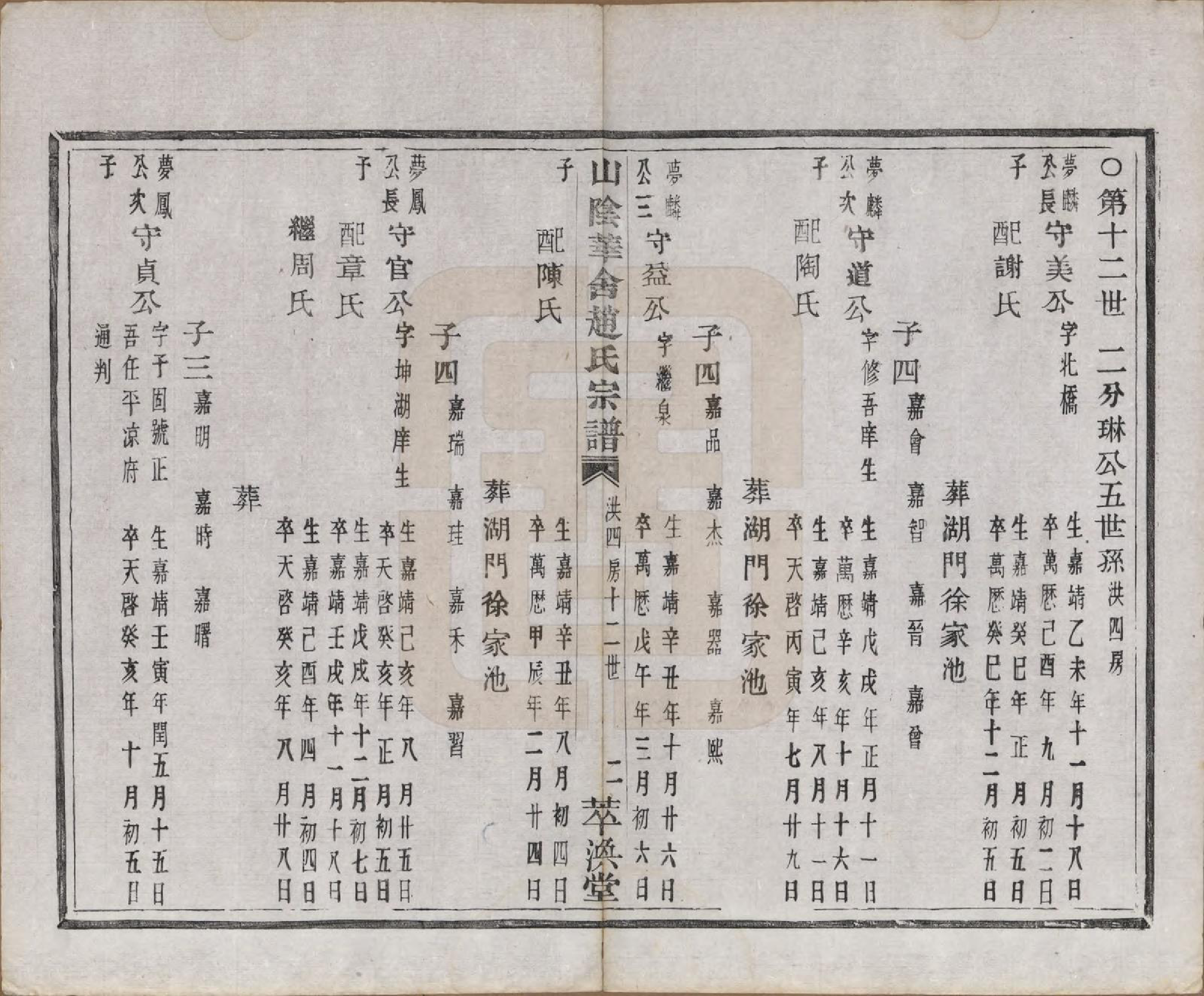 GTJP2224.赵.浙江绍兴.山阴华舍赵氏宗谱二十四卷.民国五年（1916）_014.pdf_第3页