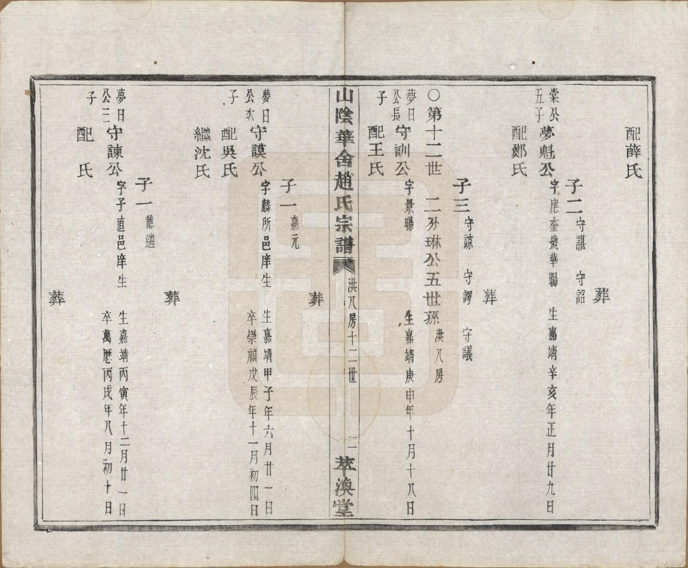 GTJP2224.赵.浙江绍兴.山阴华舍赵氏宗谱二十四卷.民国五年（1916）_017.pdf_第3页