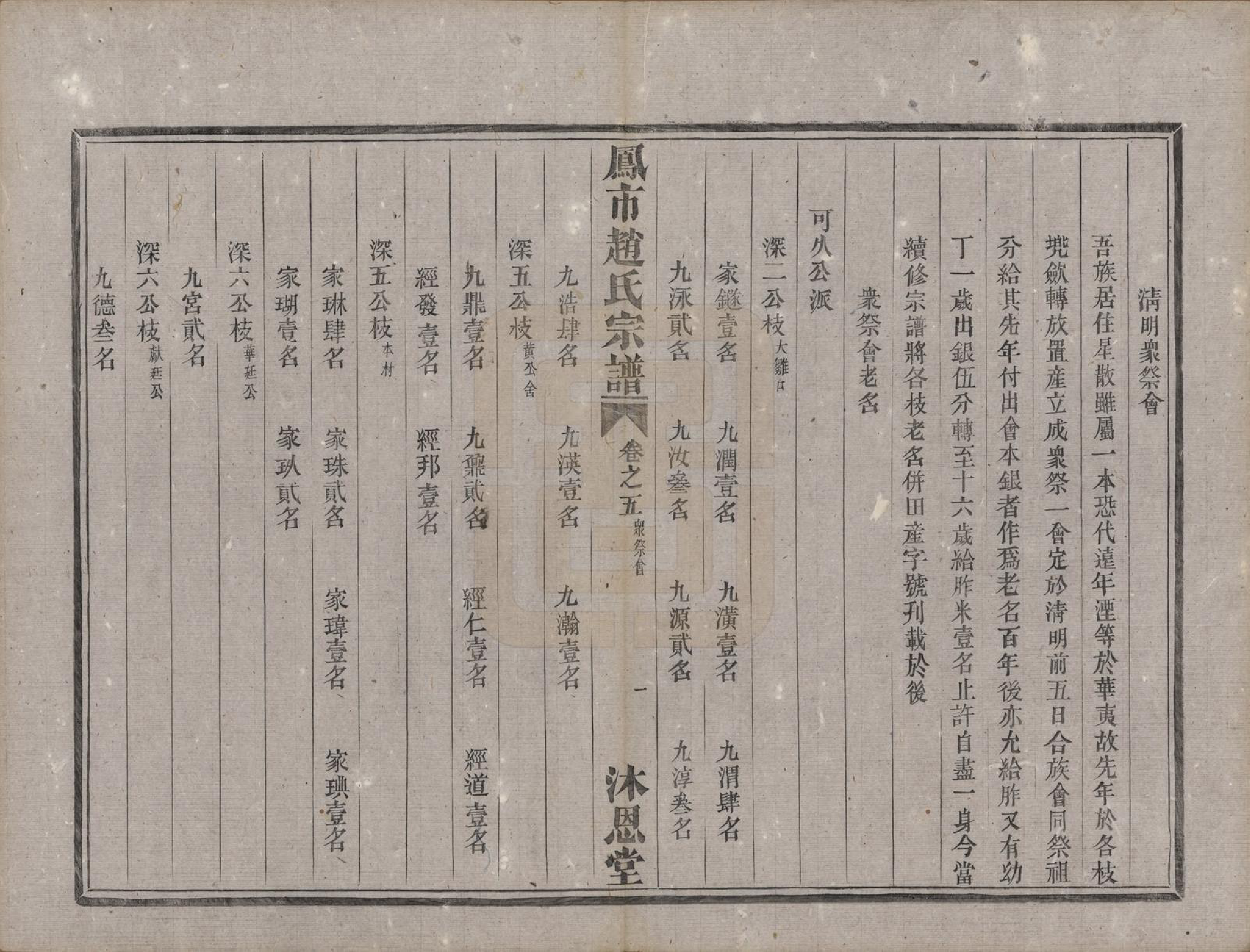 GTJP2229.赵.浙江分水.凤市赵氏宗谱五卷.清光绪七年(1881)_005.pdf_第3页