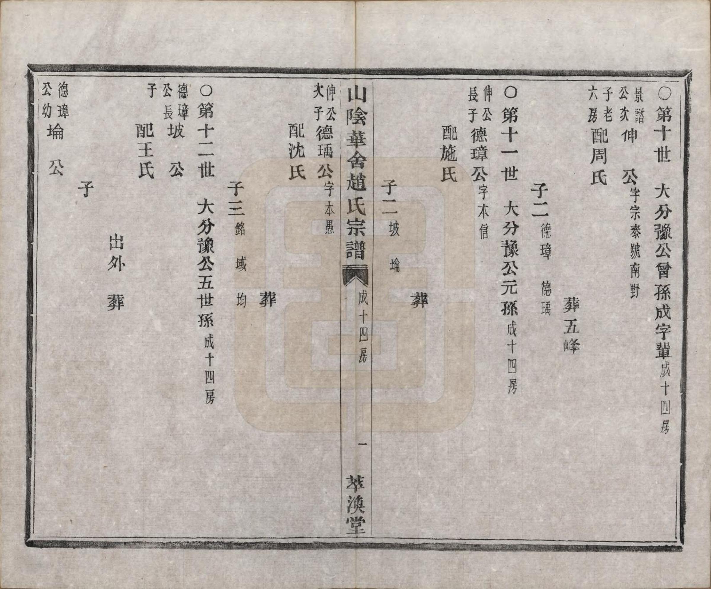 GTJP2231.赵.浙江绍兴.山阴华舍赵氏宗谱十八卷.清光绪十年（1884）_005.pdf_第2页