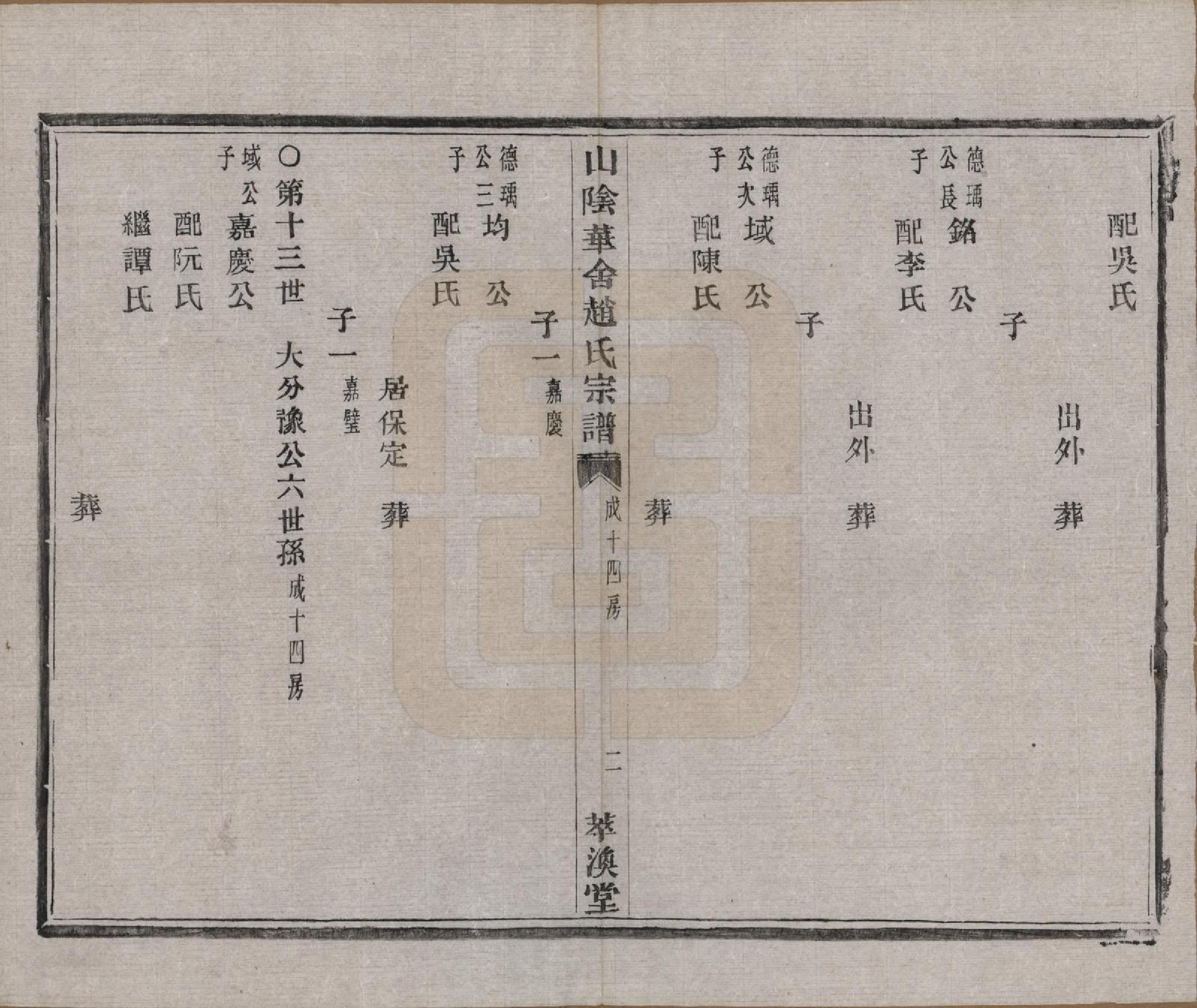 GTJP2231.赵.浙江绍兴.山阴华舍赵氏宗谱十八卷.清光绪十年（1884）_005.pdf_第3页