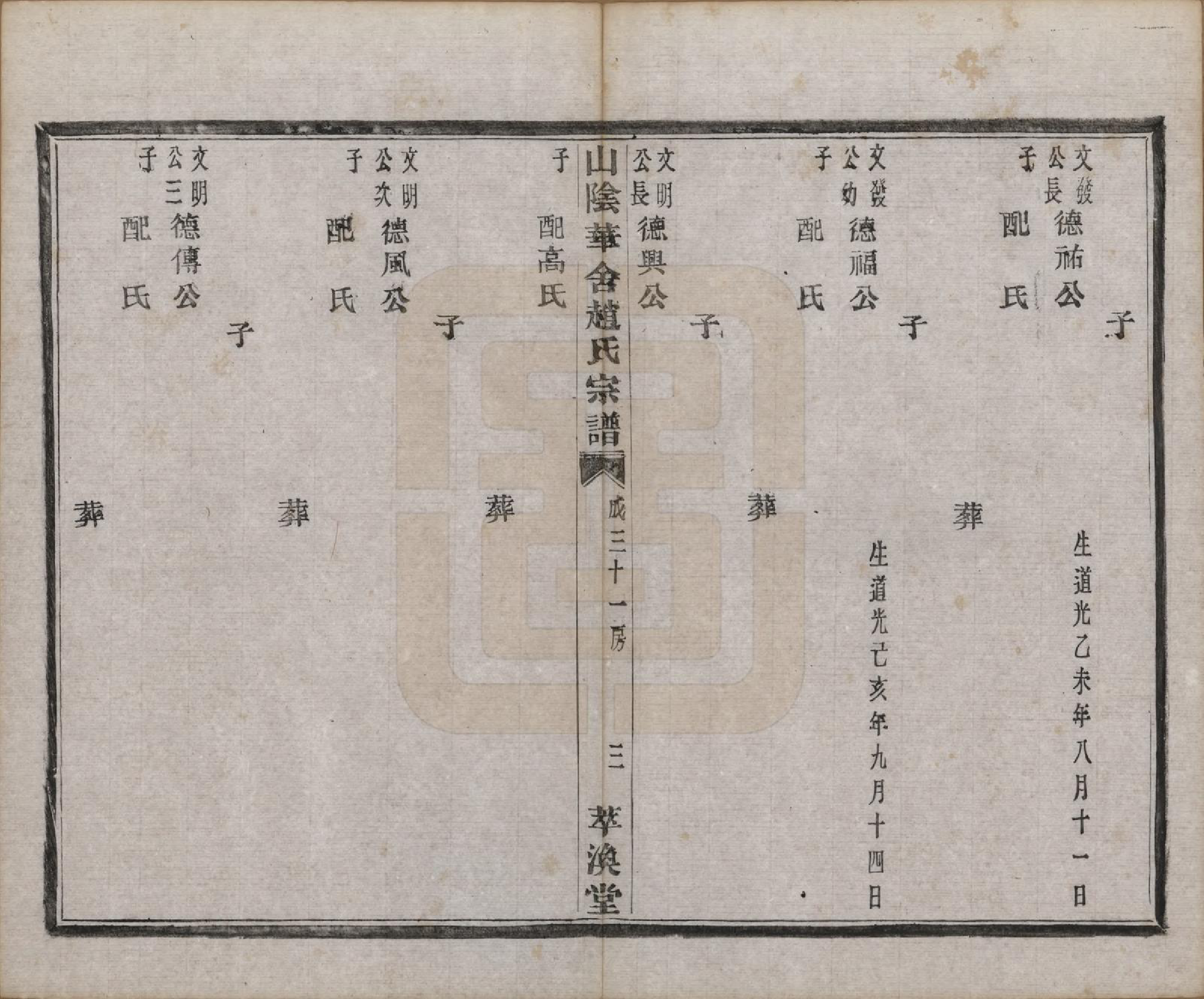 GTJP2231.赵.浙江绍兴.山阴华舍赵氏宗谱十八卷.清光绪十年（1884）_007.pdf_第3页