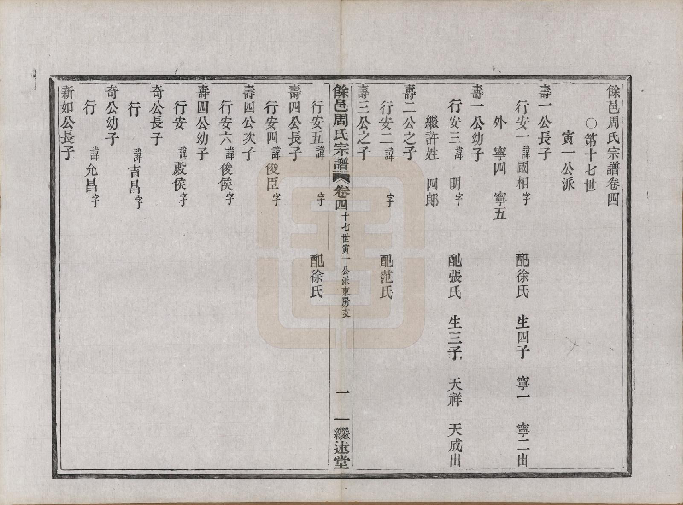 GTJP2301.周.浙江余姚.余邑周氏宗谱六卷.民国三年（1914）_004.pdf_第1页