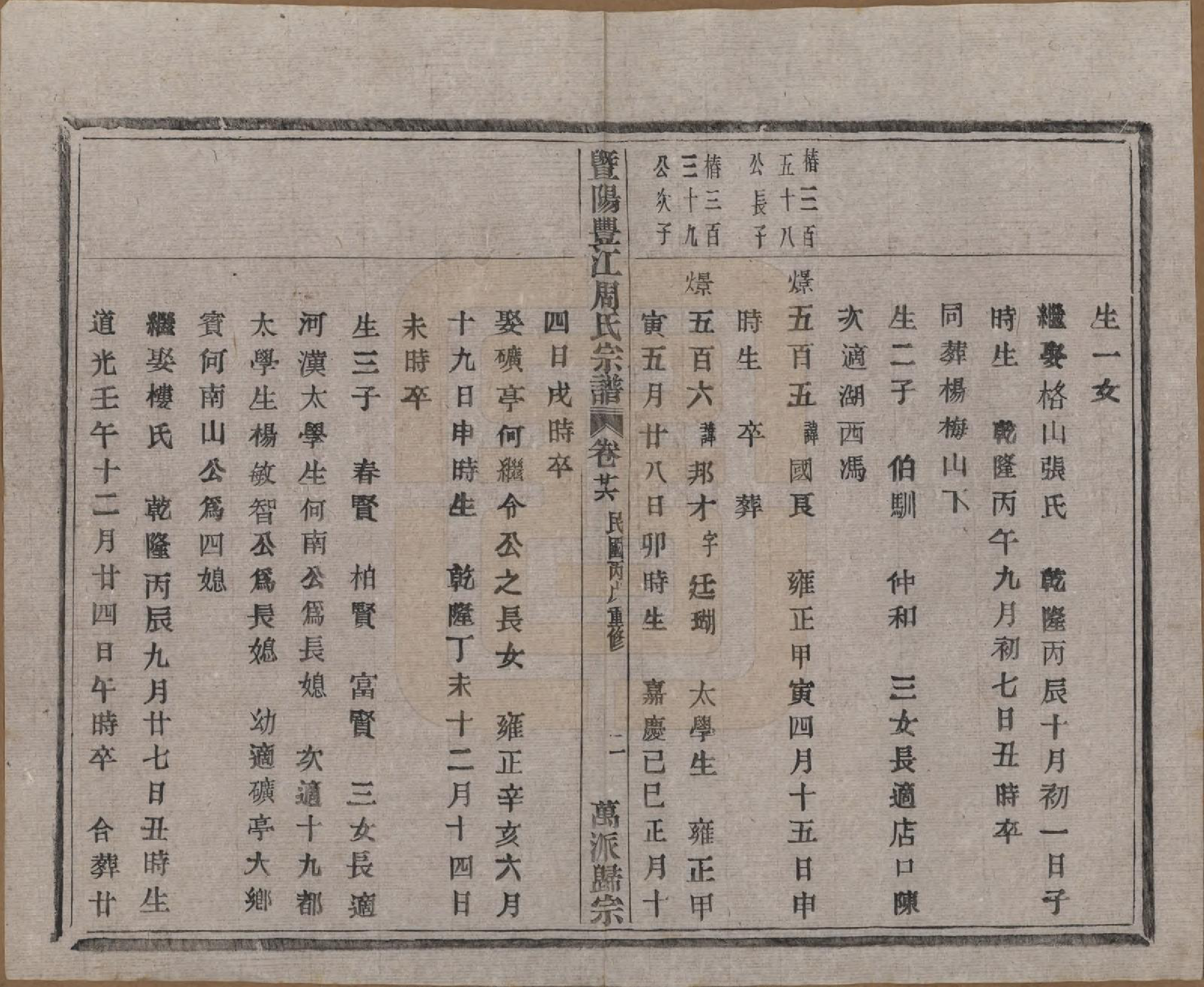 GTJP2303.周.浙江诸暨.暨阳丰江周氏宗谱四十八卷.民国三十五年（1946）_026.pdf_第3页