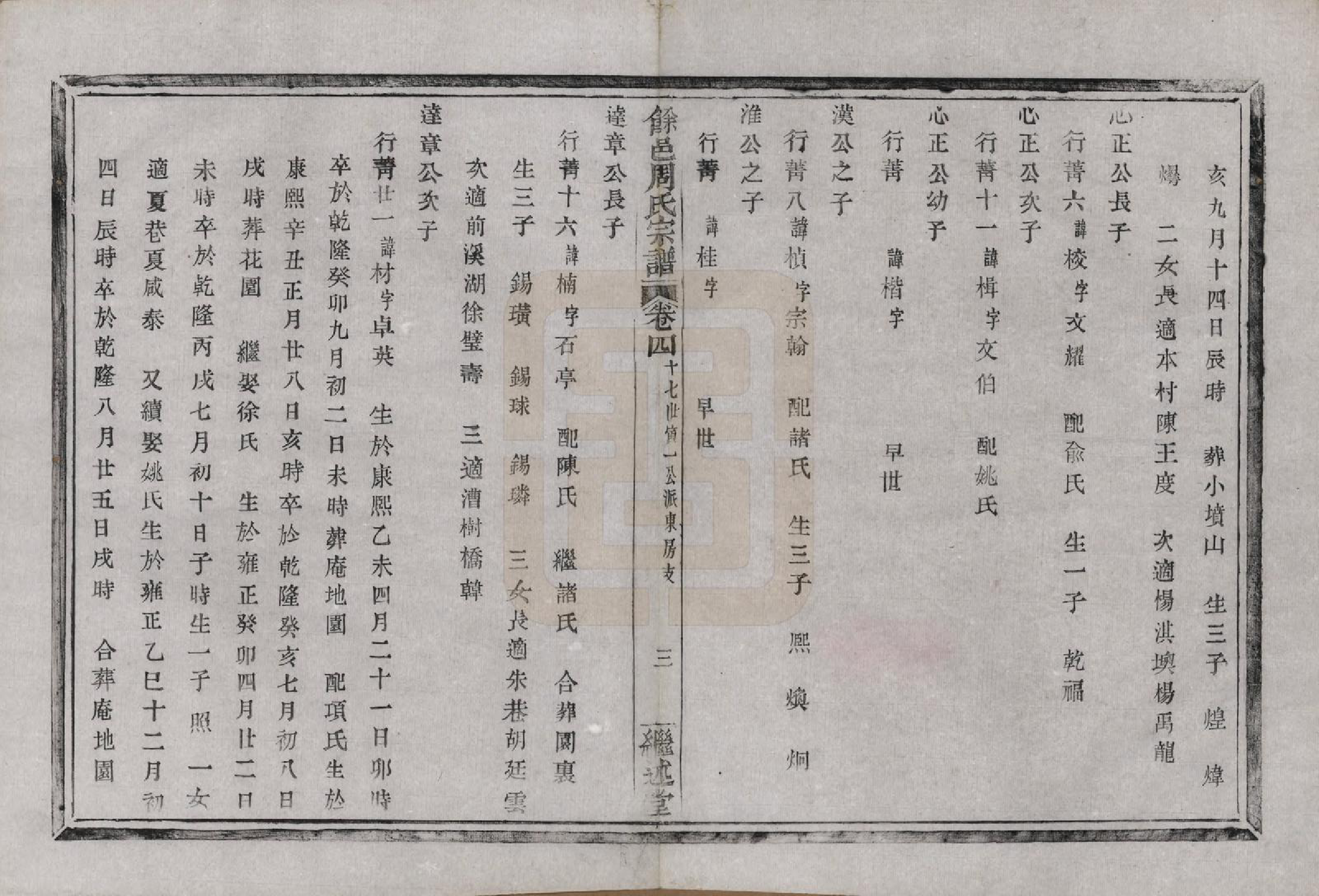 GTJP2326.周.浙江余姚.余邑周氏宗谱六卷.清光绪二十二年（1896）_004.pdf_第3页