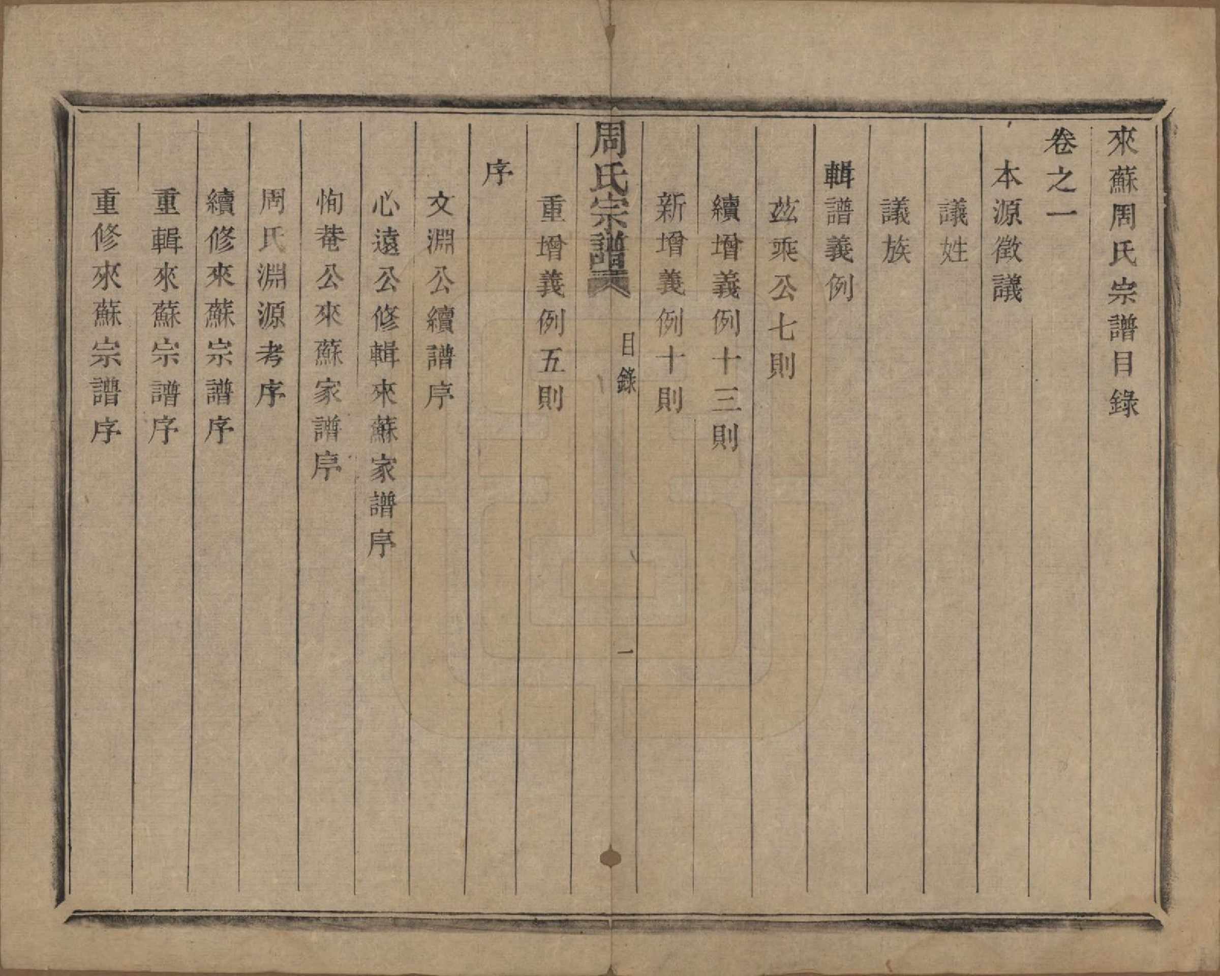 GTJP2339.周.浙江萧山.来苏周氏宗谱十八卷.清光绪十五年（1889）_001.pdf_第2页