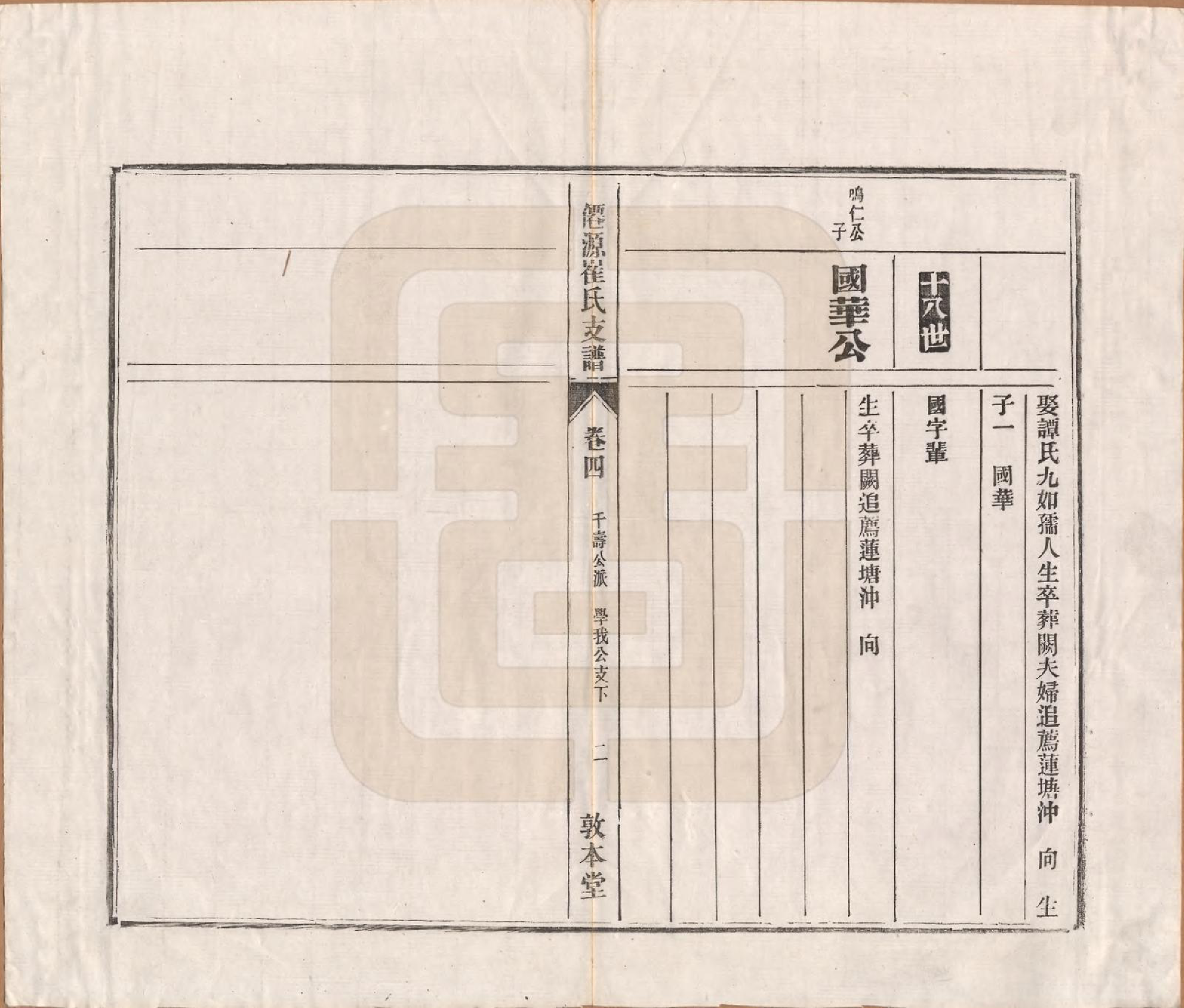 GTJP0245.崔.安徽黄山.仙源崔氏支谱六卷.民国二年（1913）_004.pdf_第3页