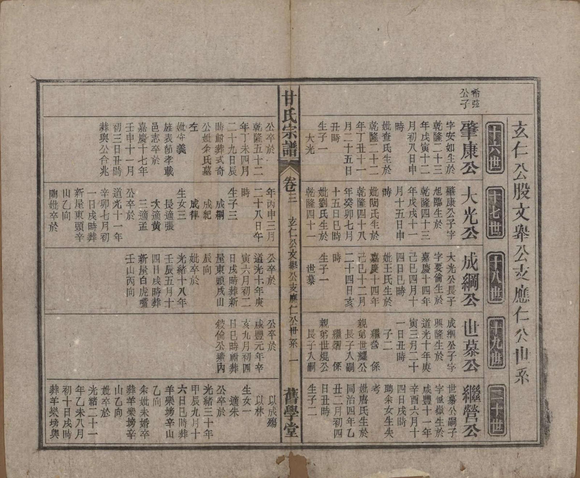 GTJP0373.甘.安徽太湖.太湖甘氏宗谱十九卷首一卷.民国十八年（1929）_003.pdf_第1页