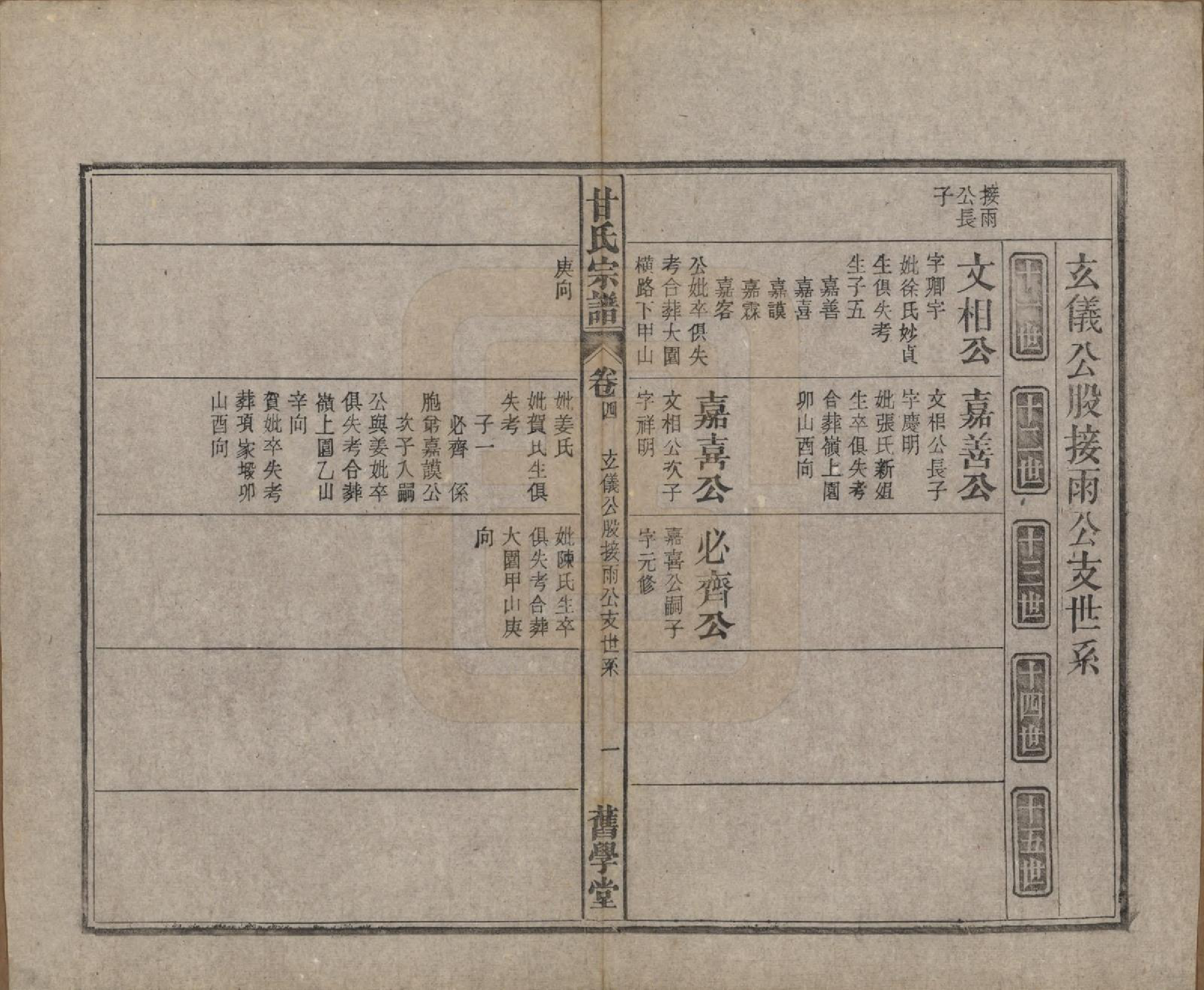 GTJP0373.甘.安徽太湖.太湖甘氏宗谱十九卷首一卷.民国十八年（1929）_004.pdf_第1页