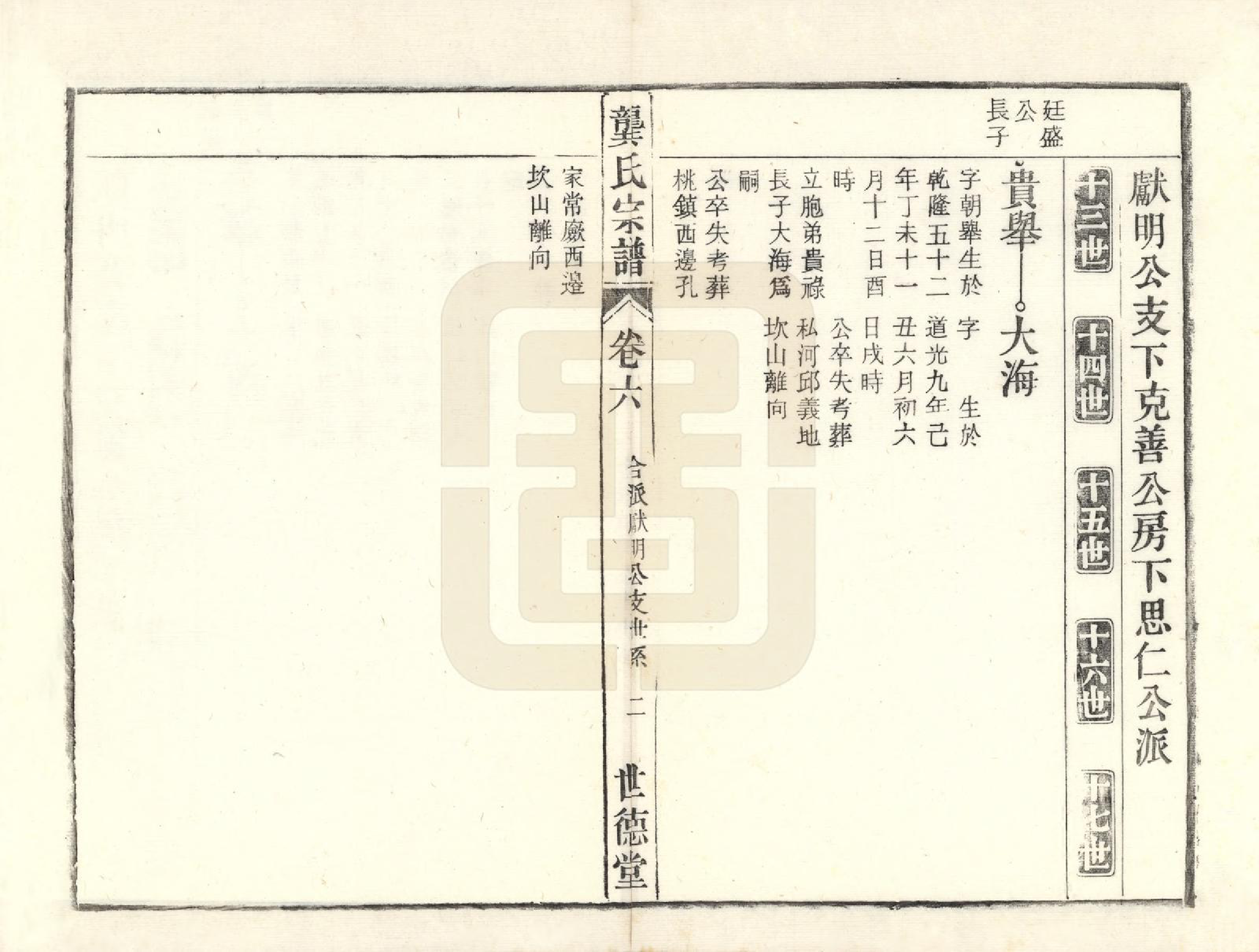 GTJP0409.龚.安徽庐州、合肥、舒城.龚氏宗谱.民国5年[1916]_006.pdf_第2页