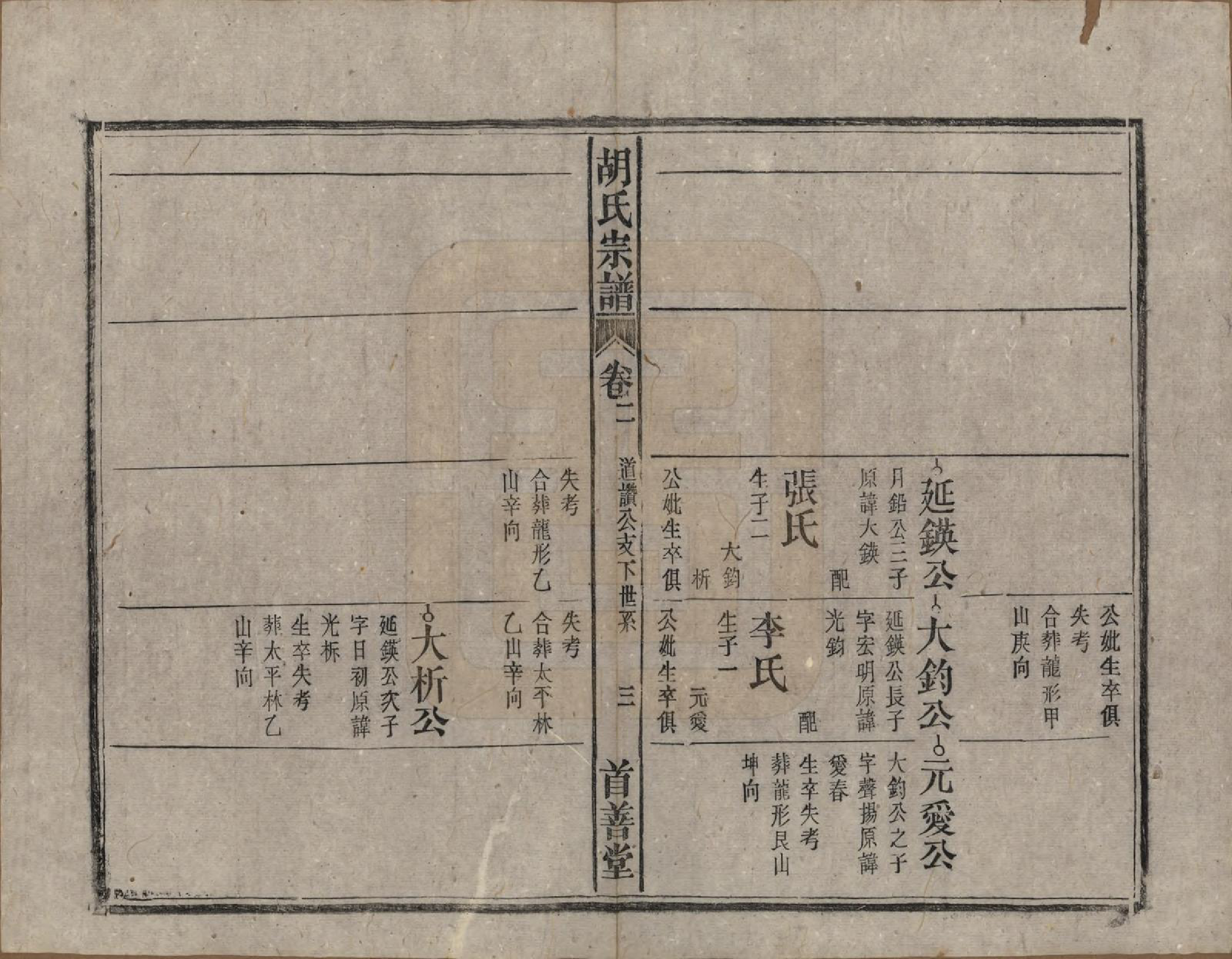 GTJP0516.胡.安徽太湖.太湖县胡氏宗谱六卷首一卷.民国二十八年（1939）_002.pdf_第3页