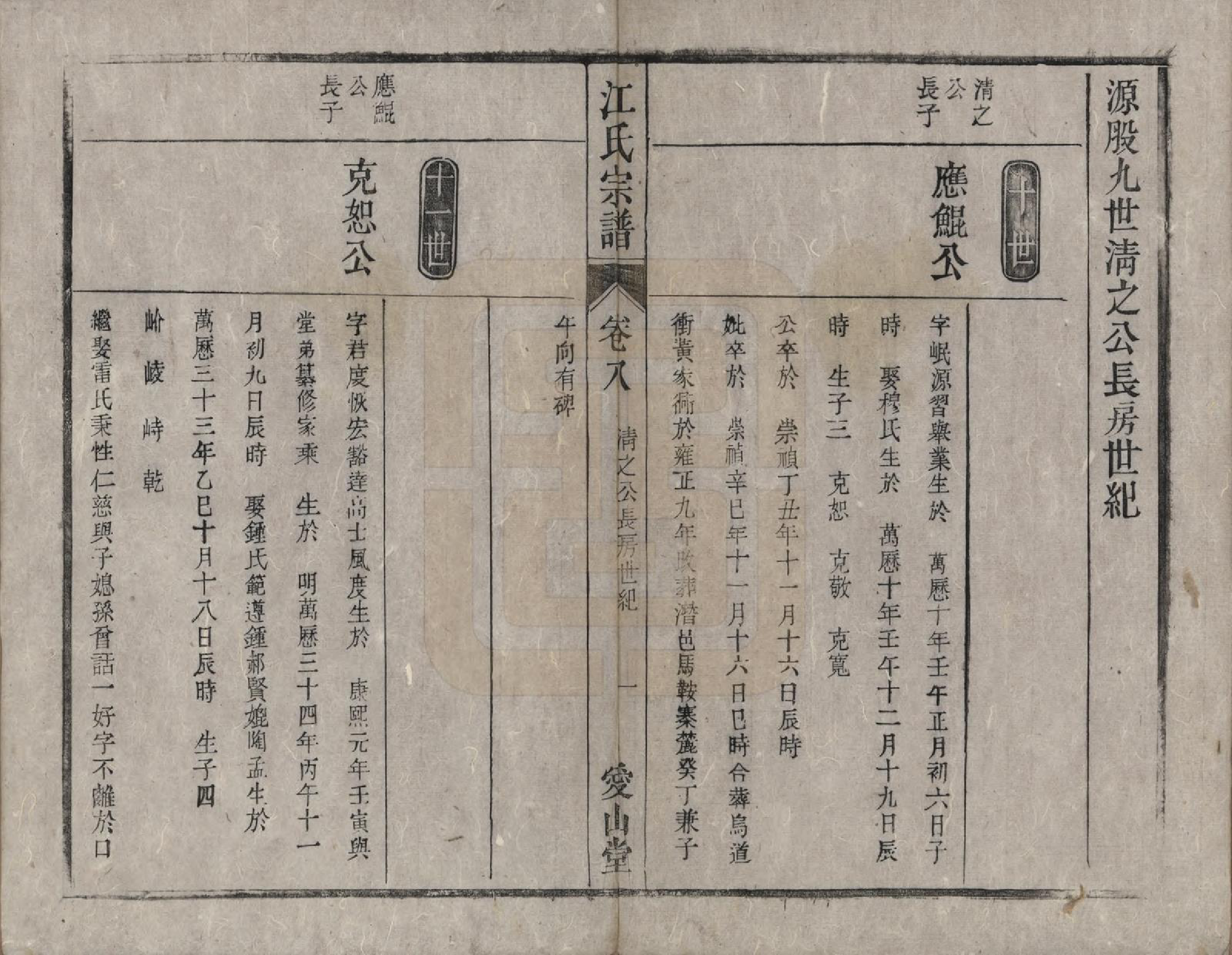 GTJP0678.江.安徽桐城.桐城浮山江氏族谱十八卷.清光绪五年（1879）_008.pdf_第1页