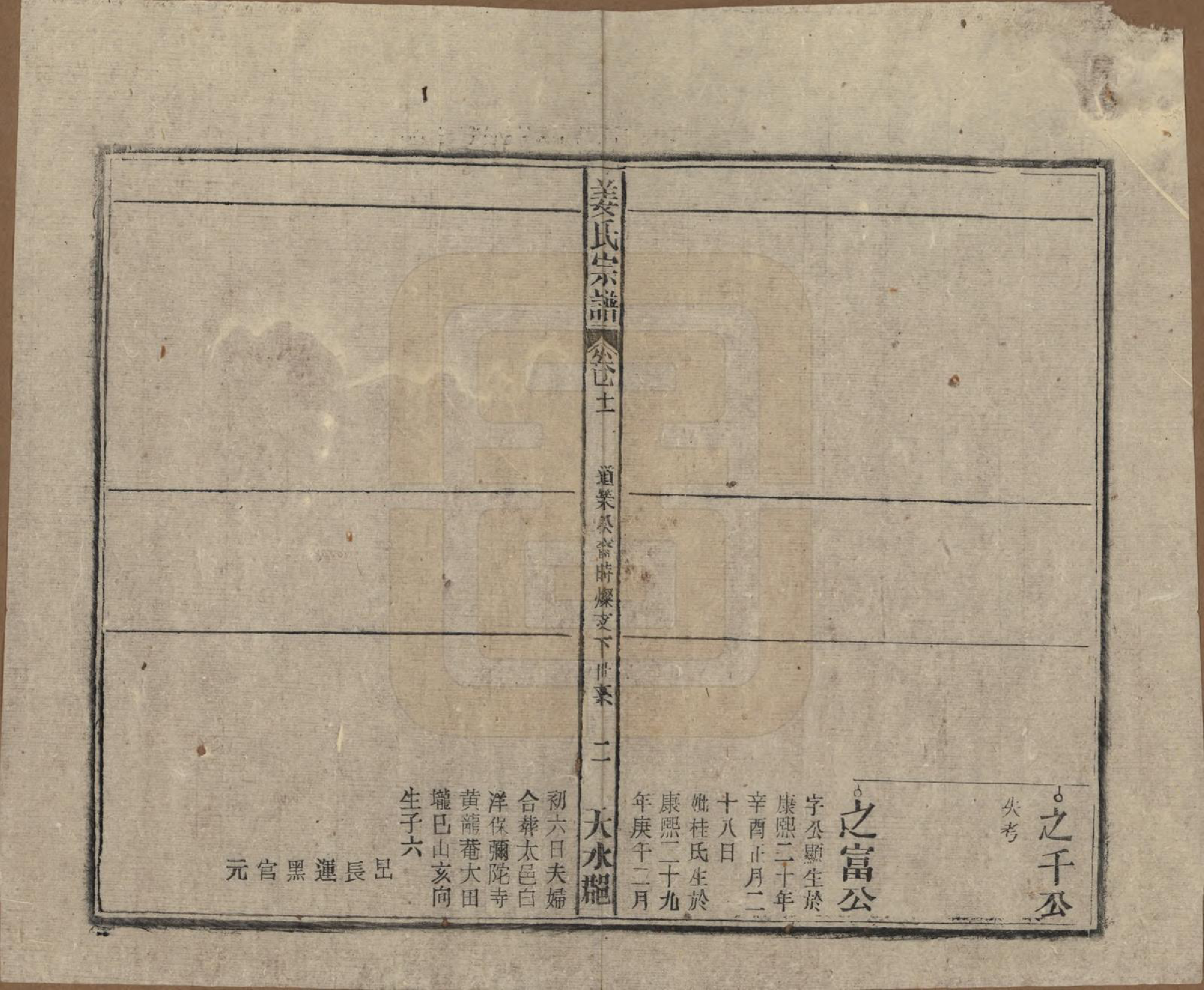 GTJP0683.姜.天水郡迁安徽太湖、宿松.天水郡姜氏宗谱十五卷首二卷.民国三十五年（1946）_011.pdf_第2页