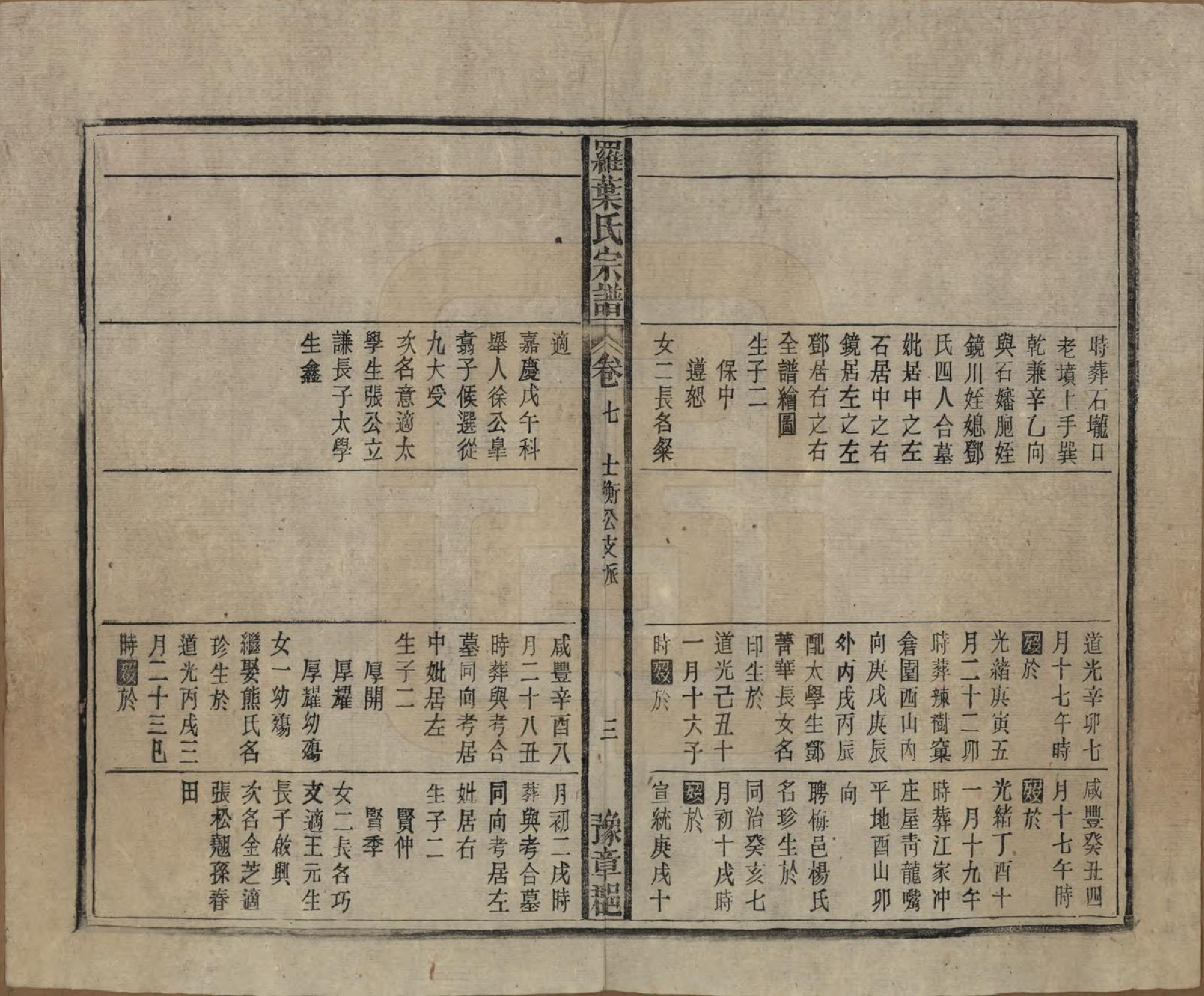 GTJP1034.罗.安徽宿松.宿松县罗叶氏宗谱.民国32年[1943]_007.pdf_第3页