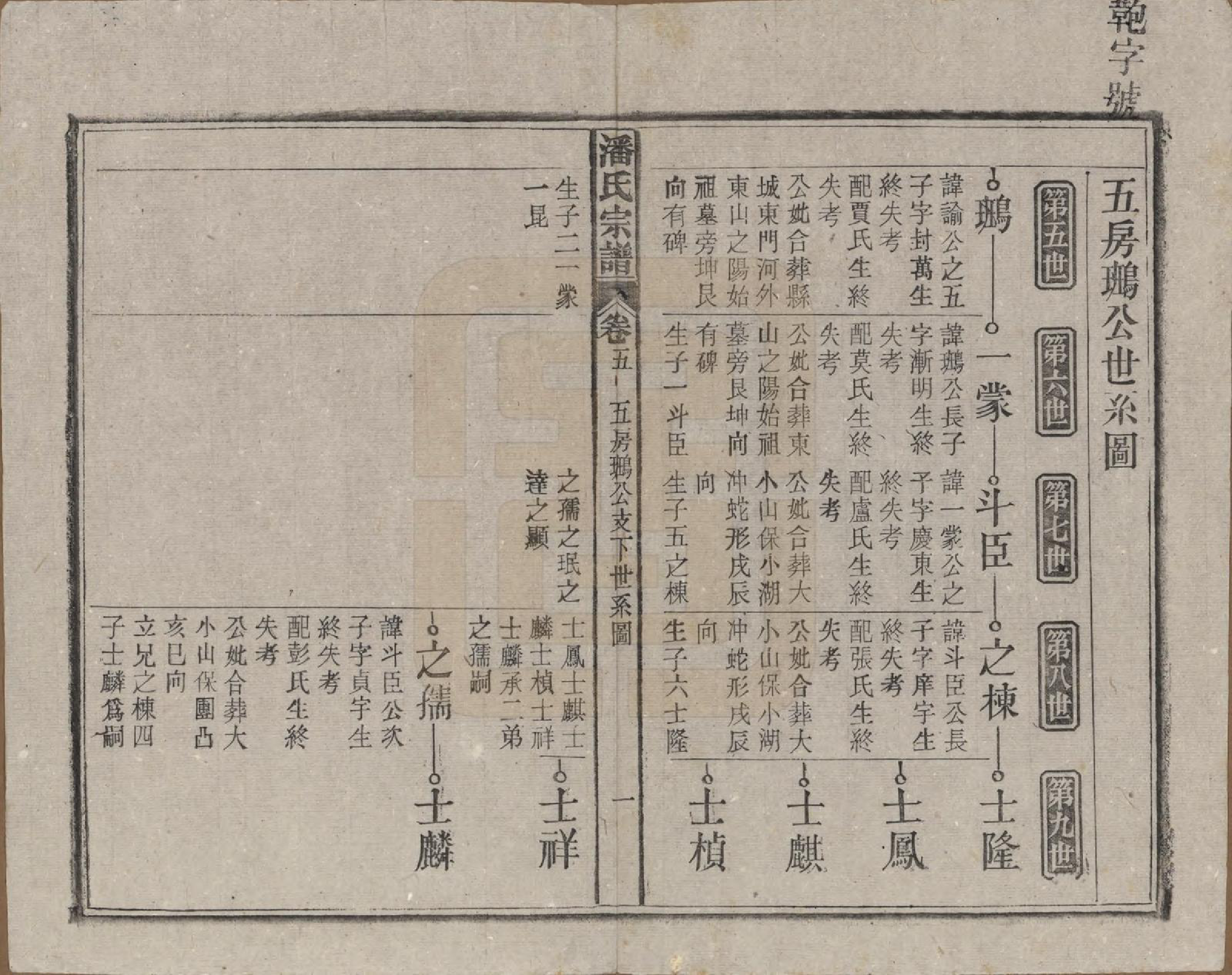 GTJP1120.潘.安徽太湖.潘氏宗谱八卷.民国十五年（1926）_005.pdf_第1页